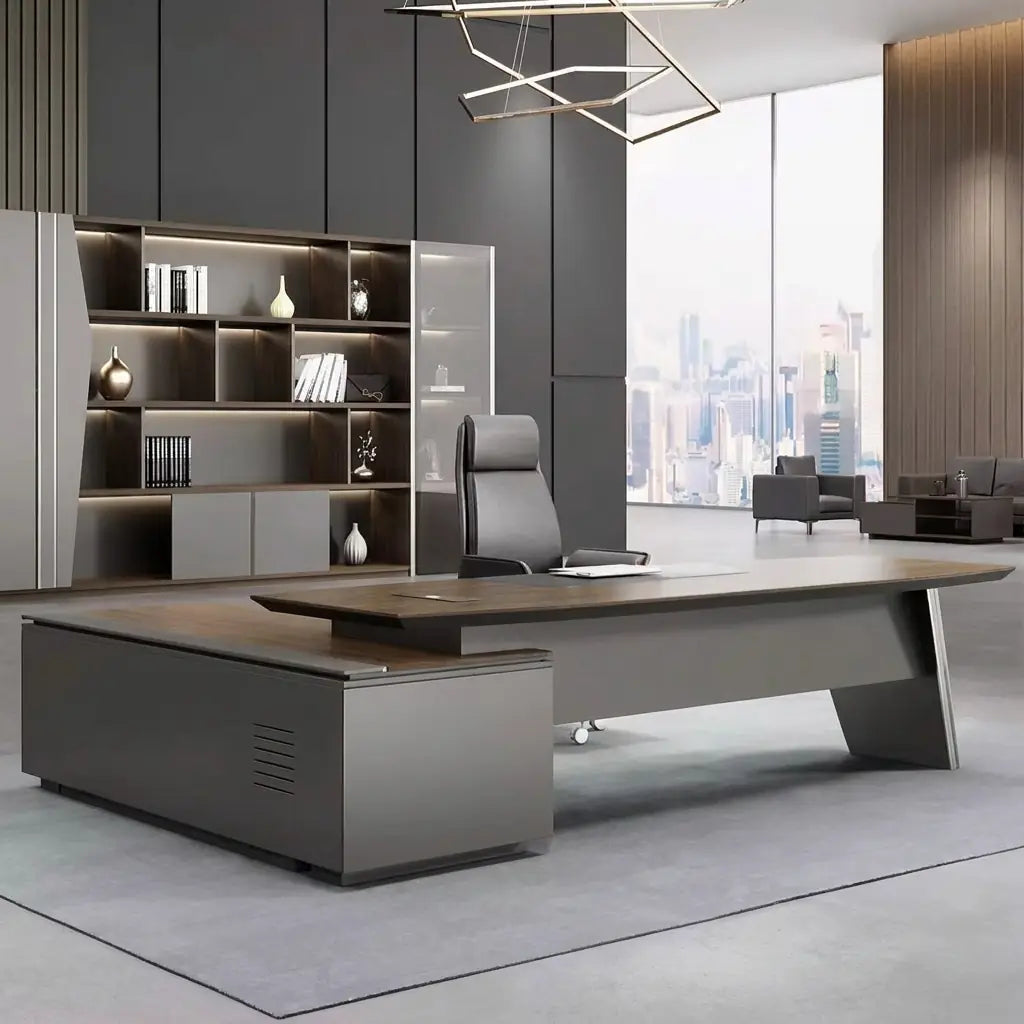 Finley · Modern L-Shaped Executive Desk