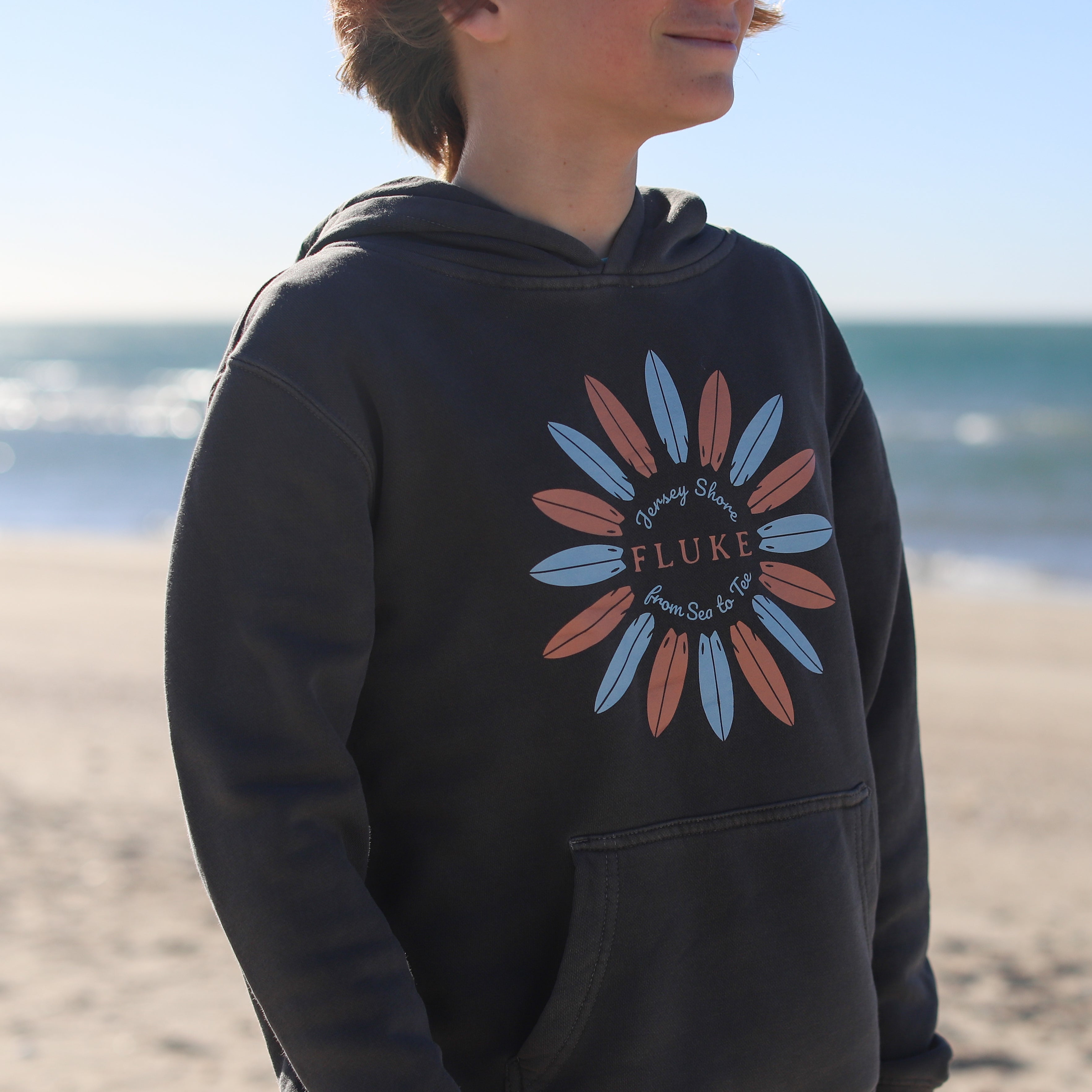 Fluke Flower Youth Hoodie