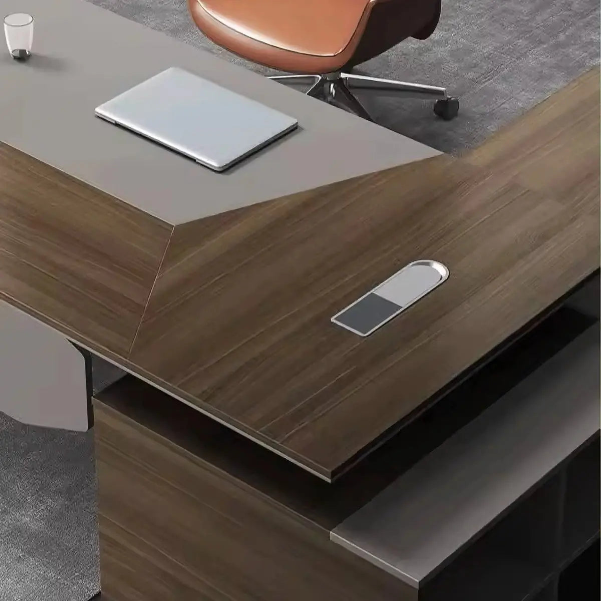 Flynn · Modern L-Shaped Executive Desk
