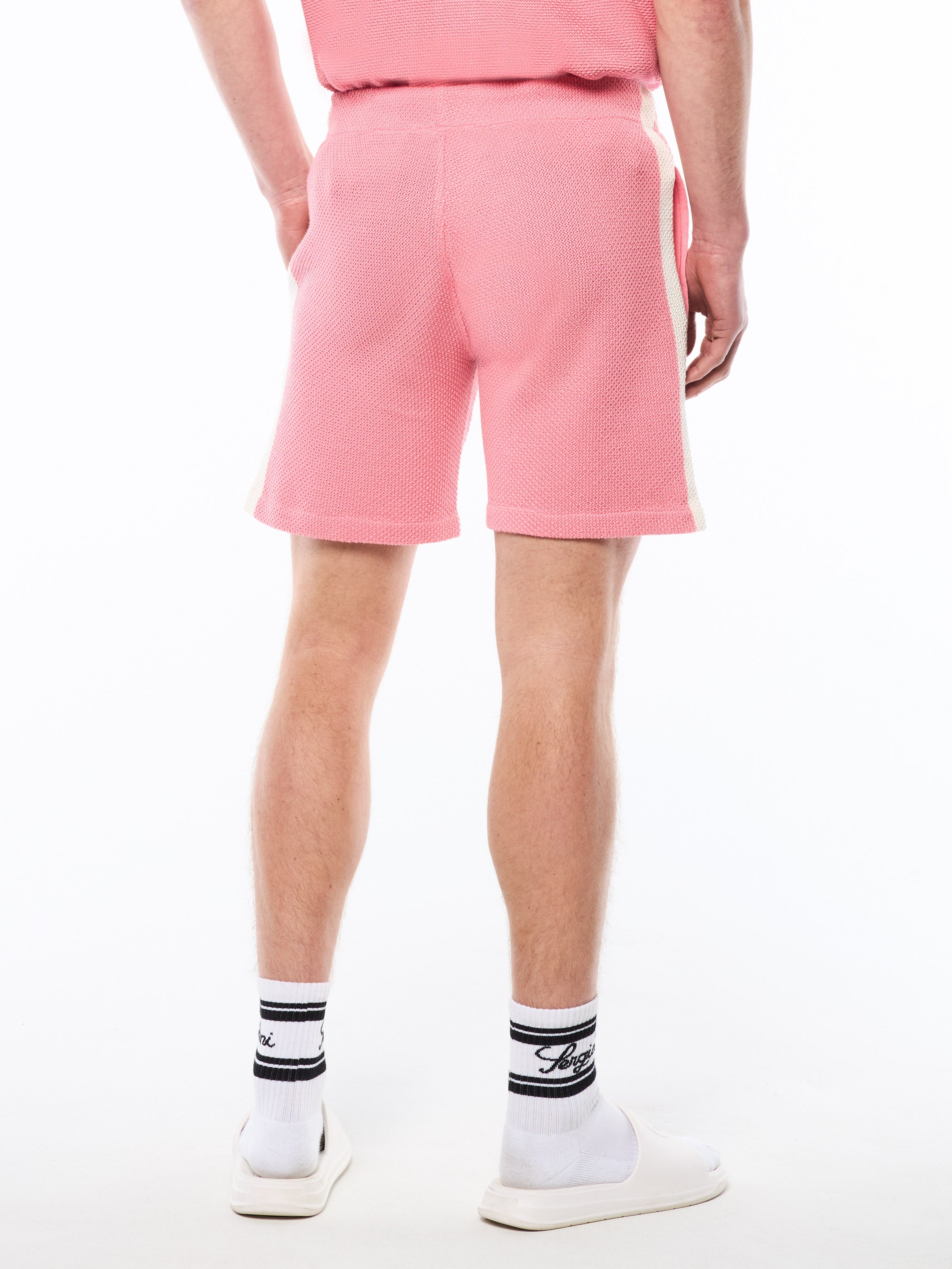 Fratelli Crochet Cabana Short-Geranium Pink