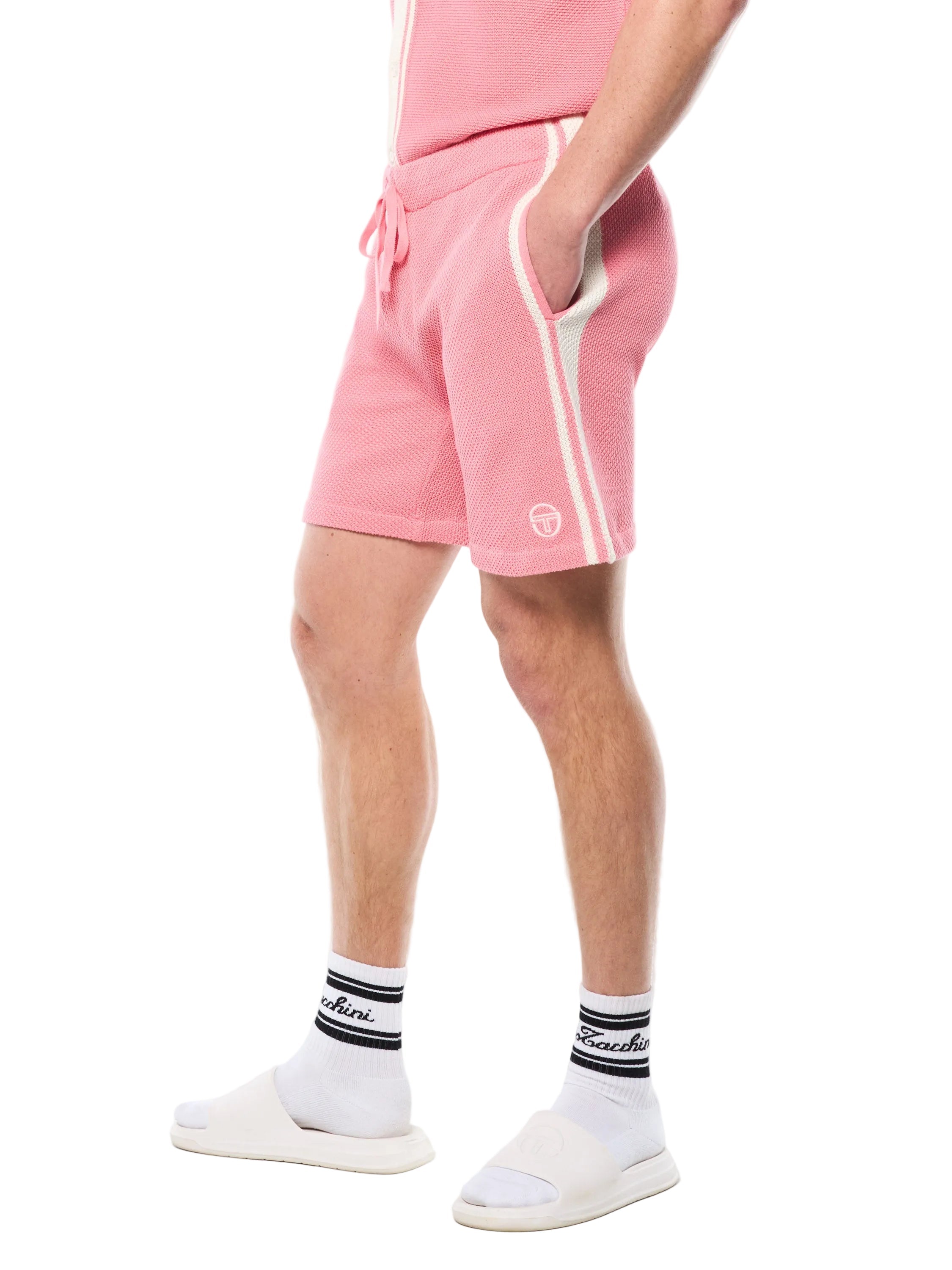 Fratelli Crochet Cabana Short-Geranium Pink