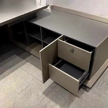 Frazer · Modern L-Shaped Executive Desk