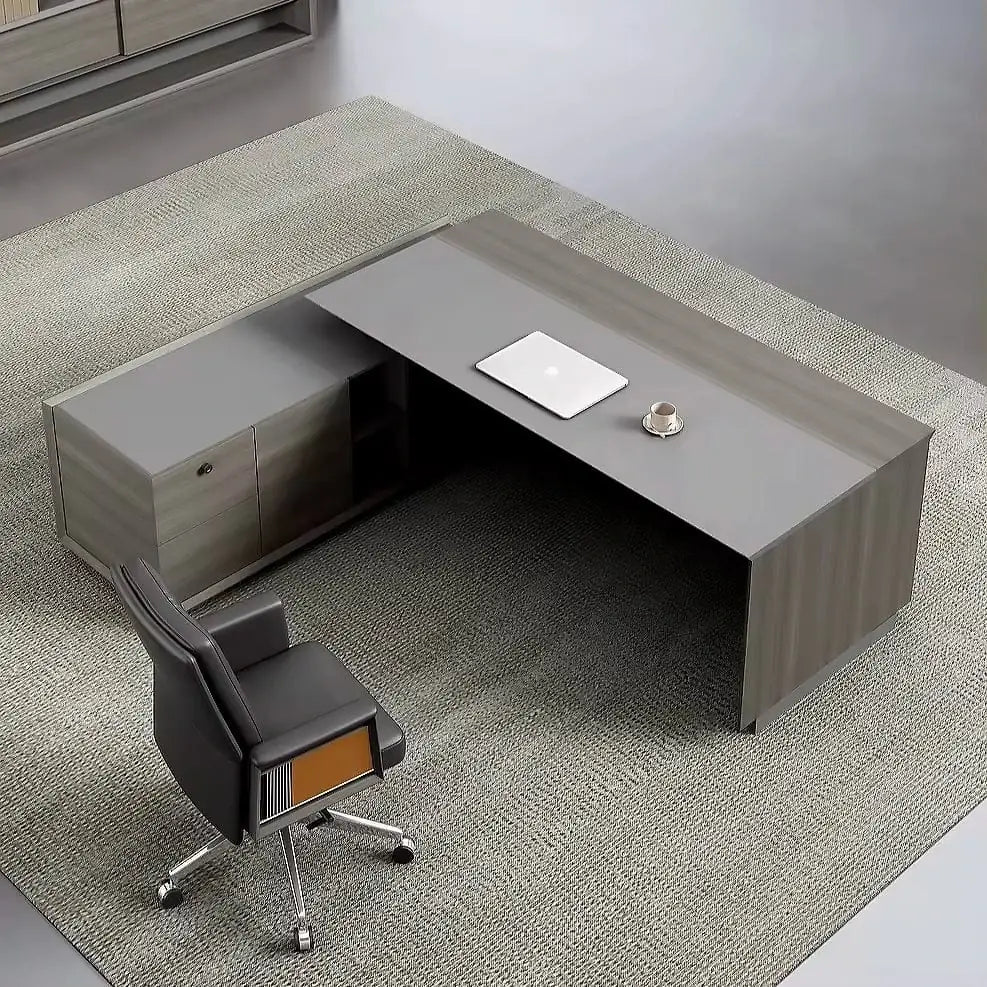 Frazer · Modern L-Shaped Executive Desk