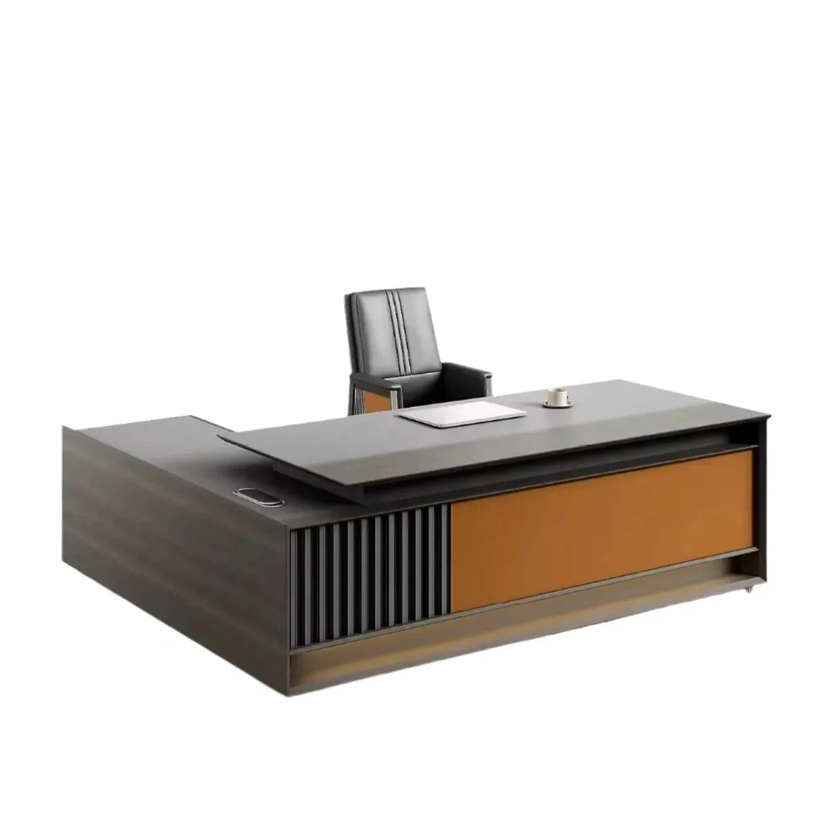 Frazer · Modern L-Shaped Executive Desk
