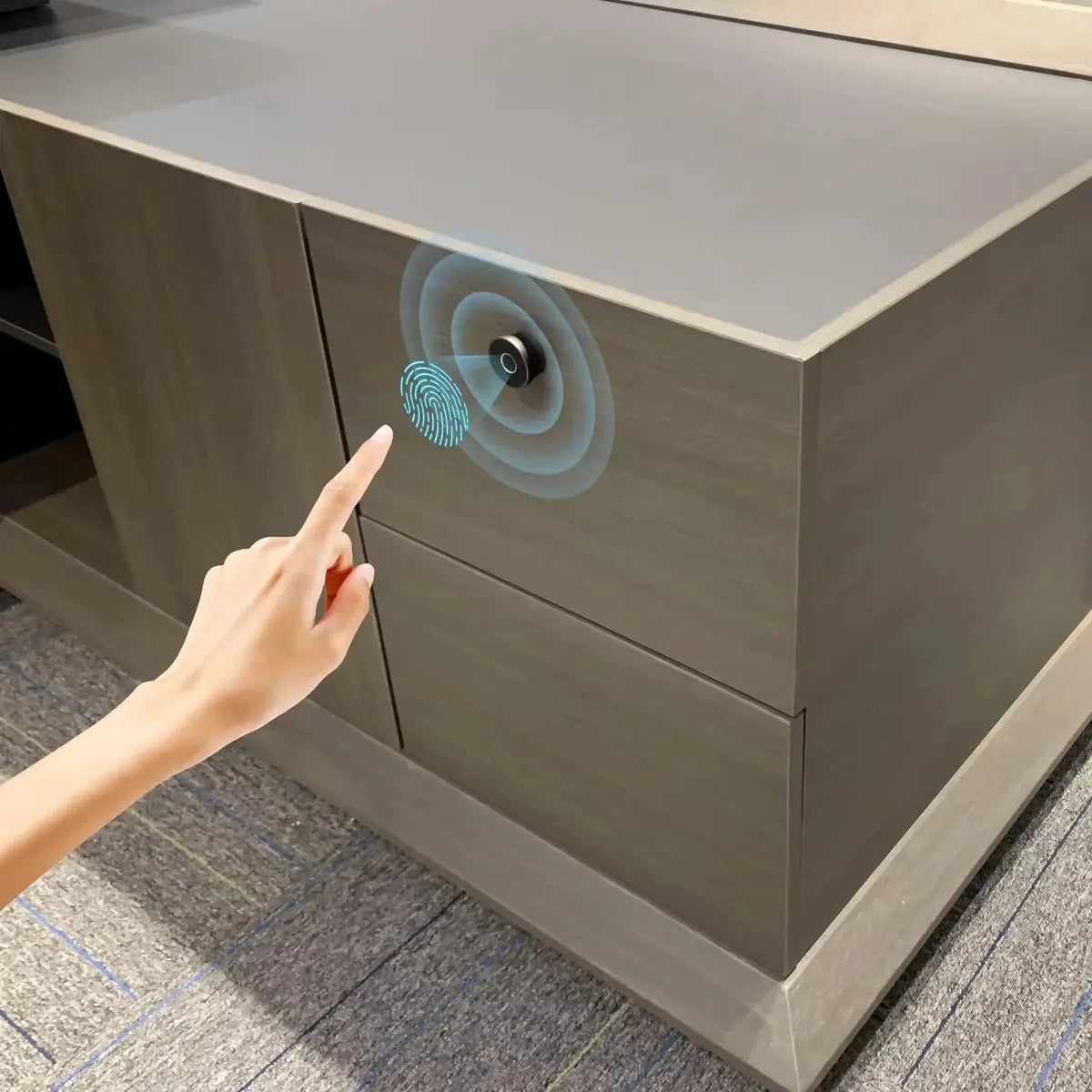 Frazer · Modern L-Shaped Executive Desk