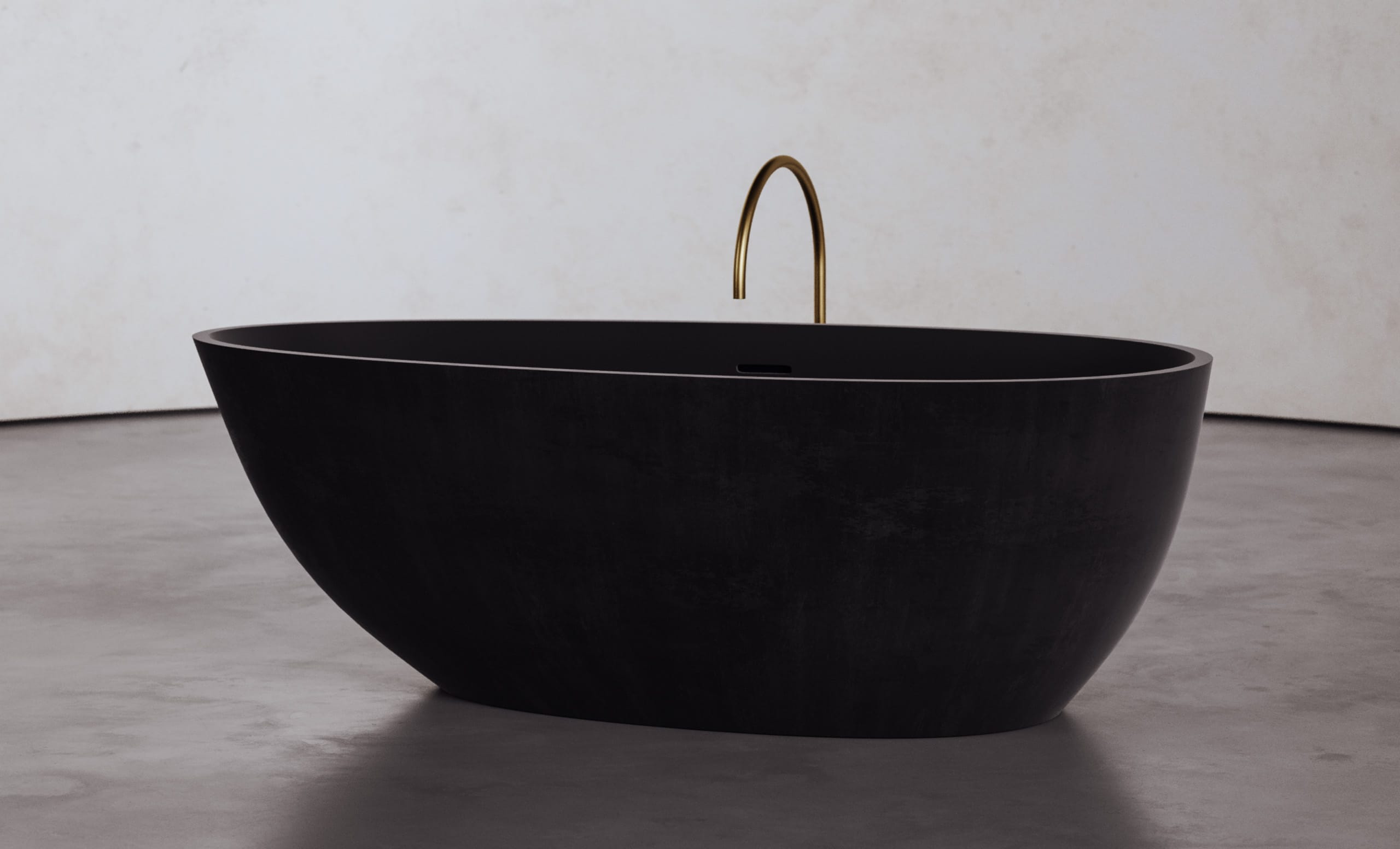 Freestanding Egg shape bathtub