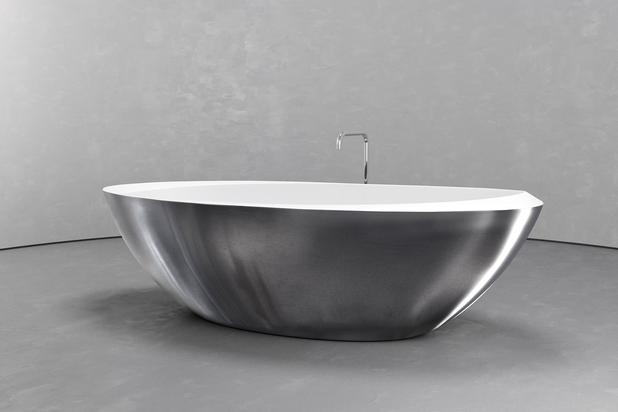 Freestanding Oval bathtub