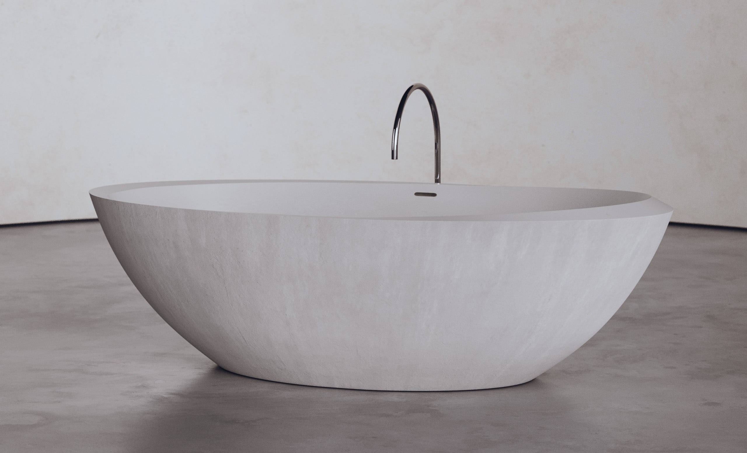 Freestanding Oval bathtub