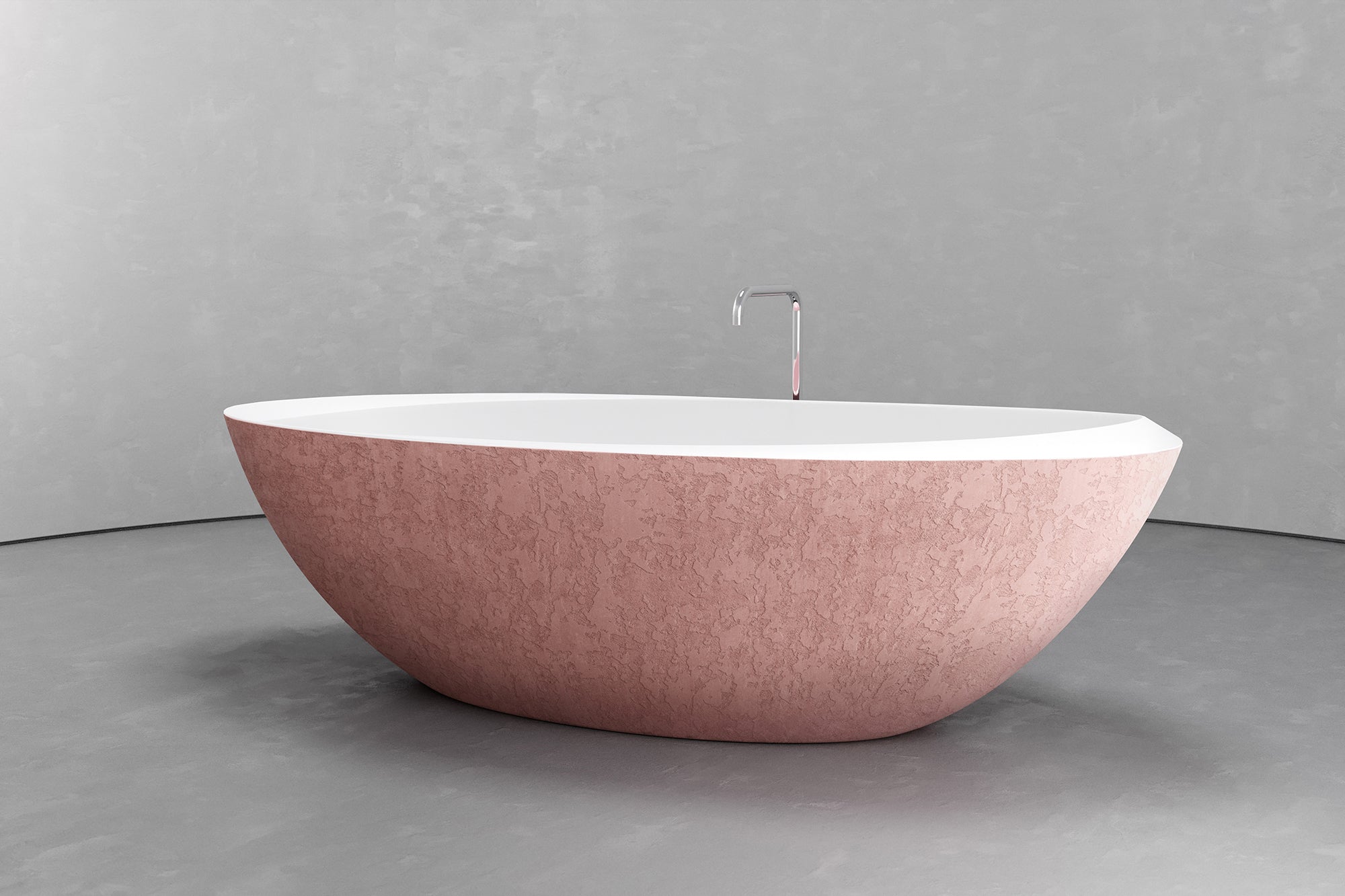 Freestanding Oval bathtub
