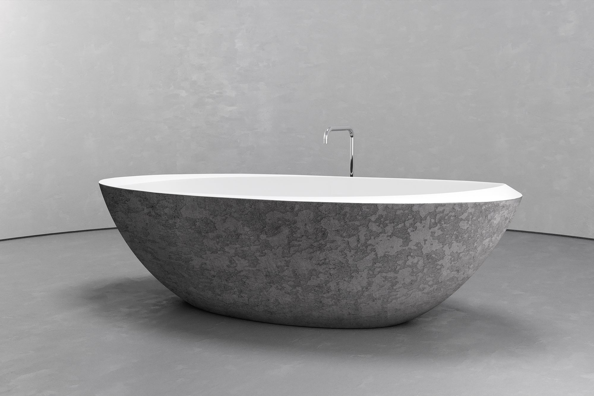 Freestanding Oval bathtub