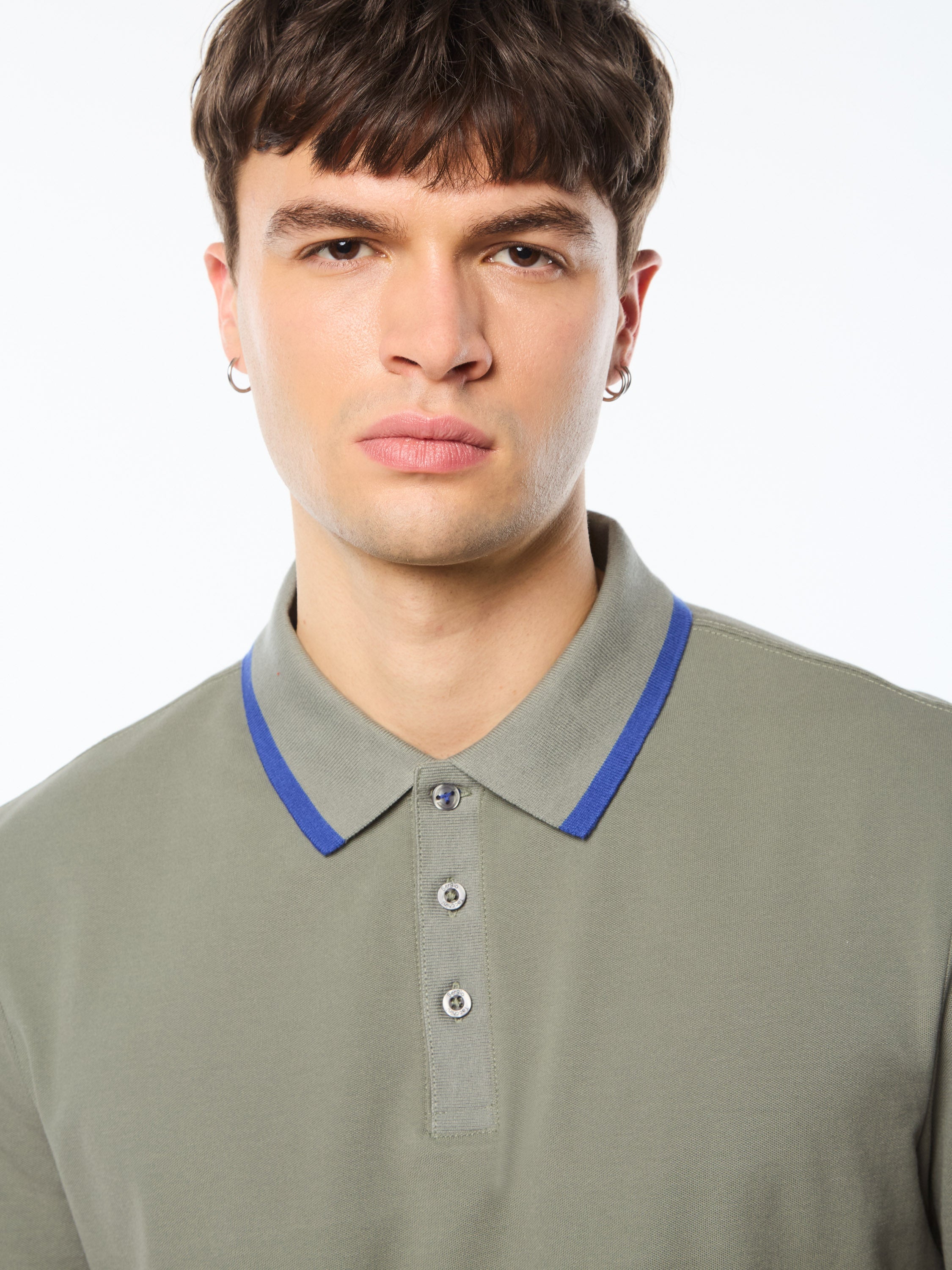 Fresca Polo-Agave Green