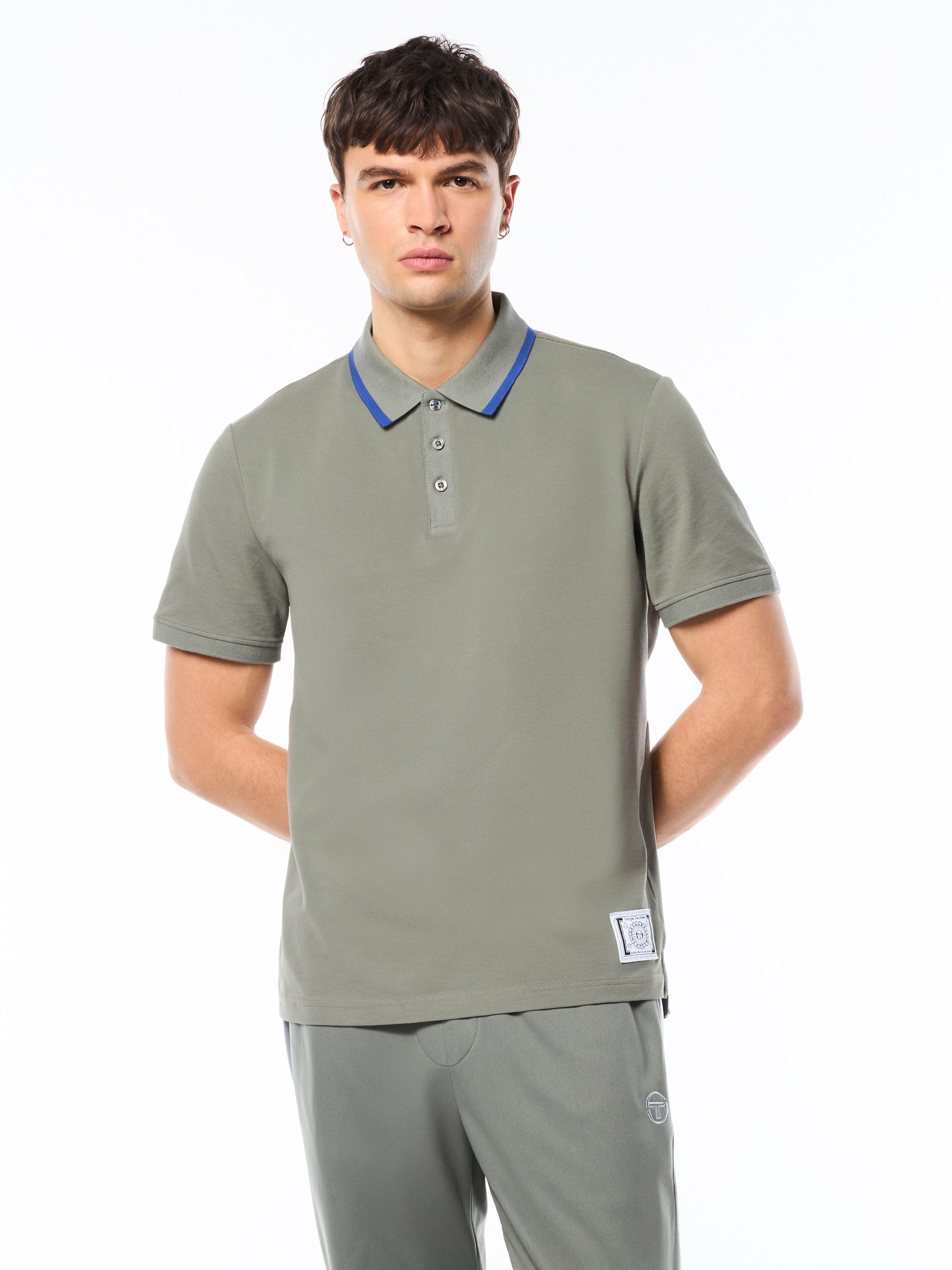 Fresca Polo-Agave Green