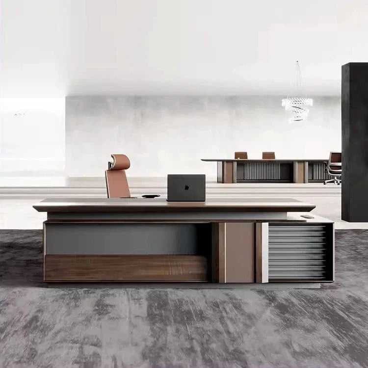 Frisco · Modern L-Shaped Executive Desk