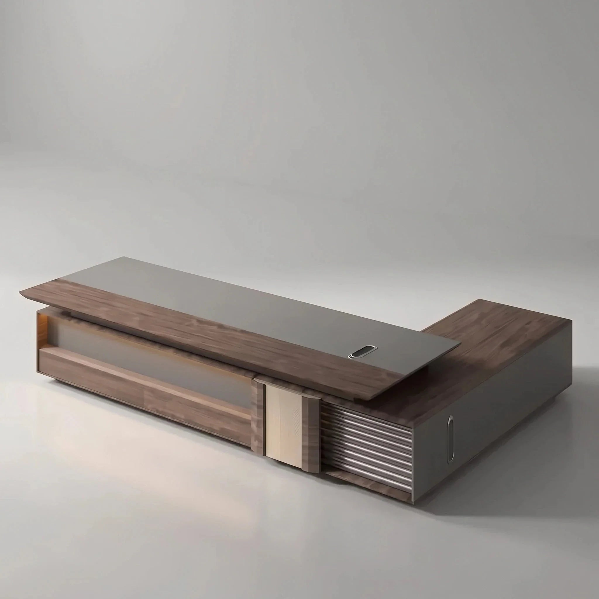 Frisco · Modern L-Shaped Executive Desk