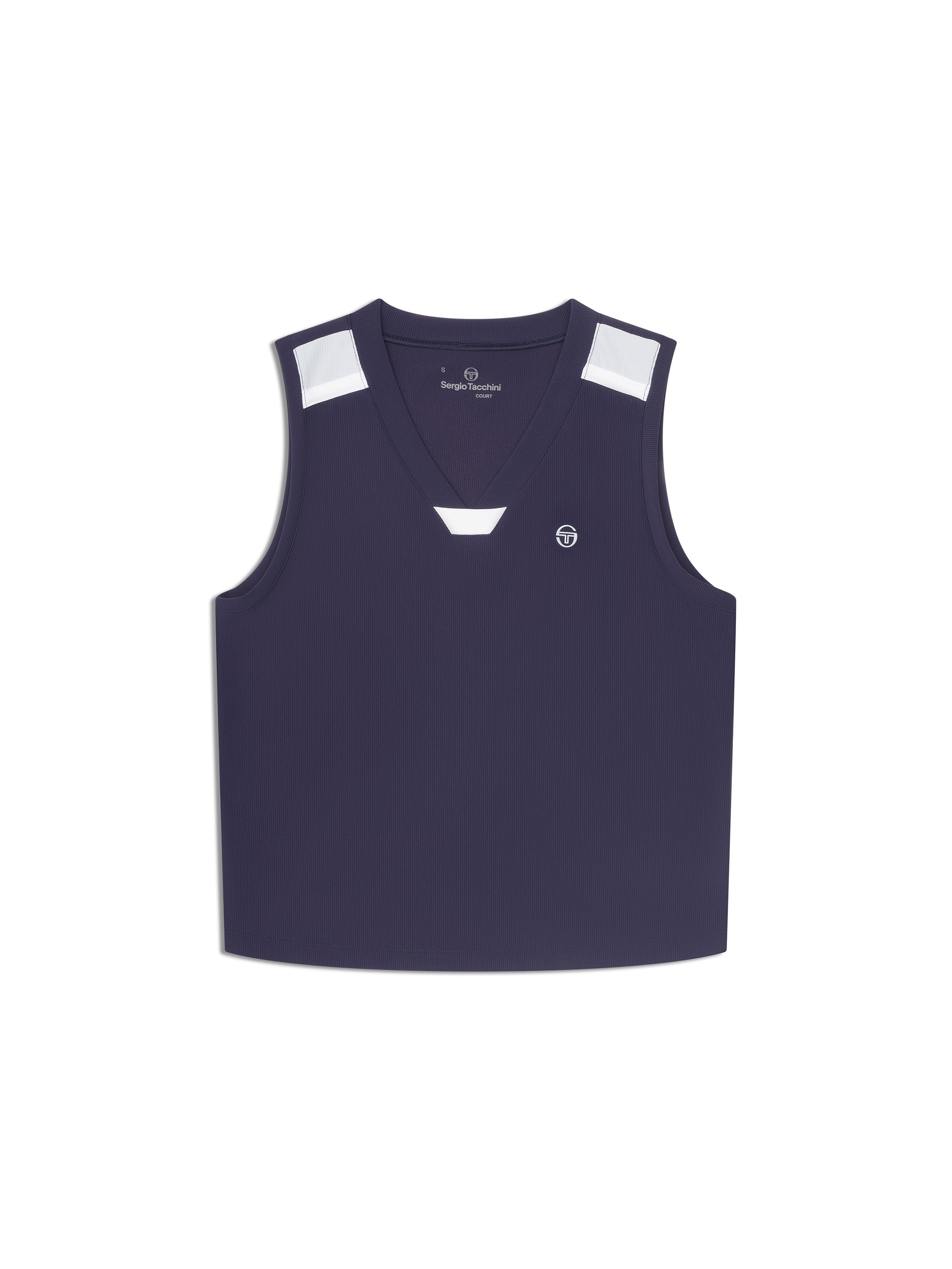 Garbo Tank Top-Maritime Blue