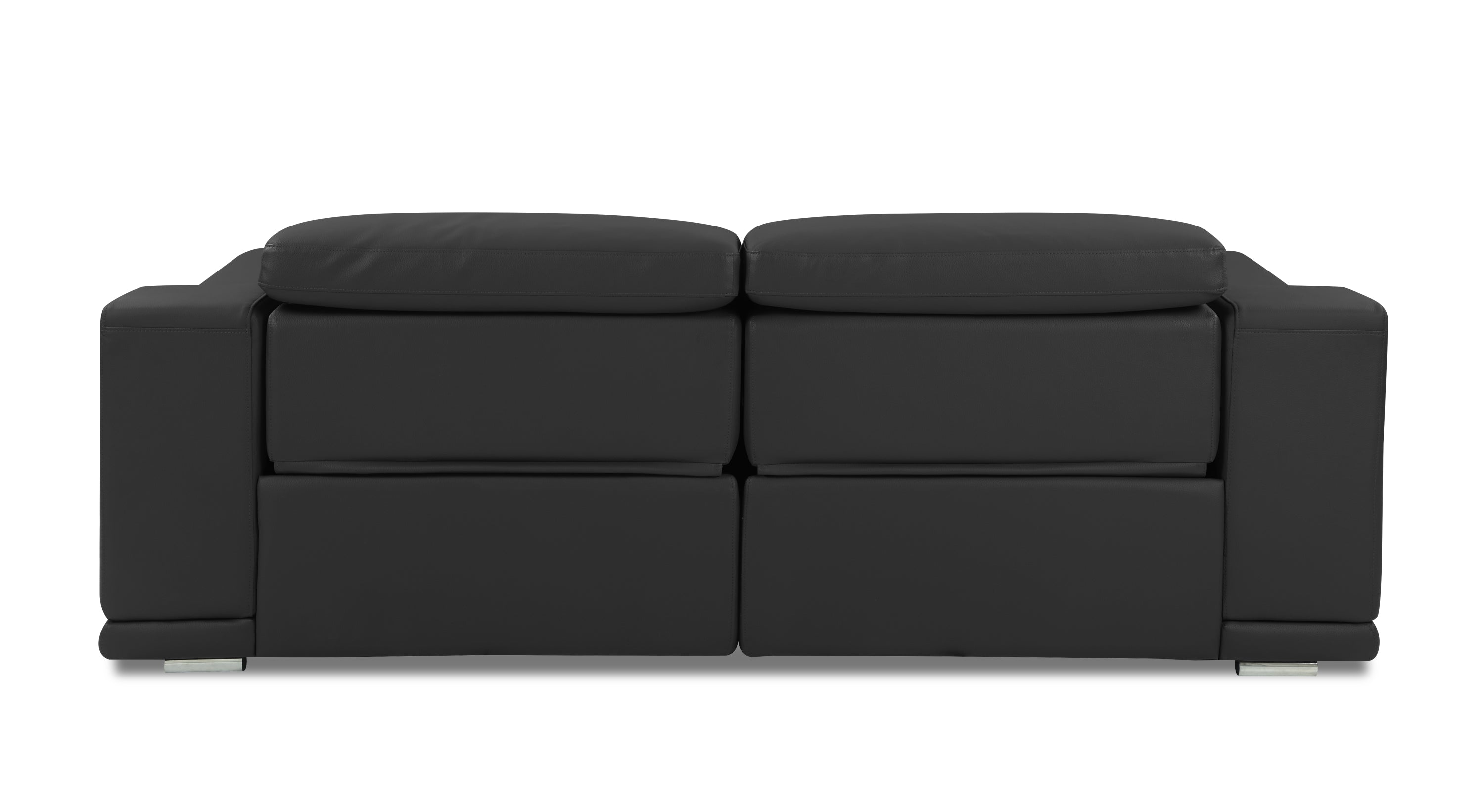 Genuine Italian Leather Power Reclining Sofa