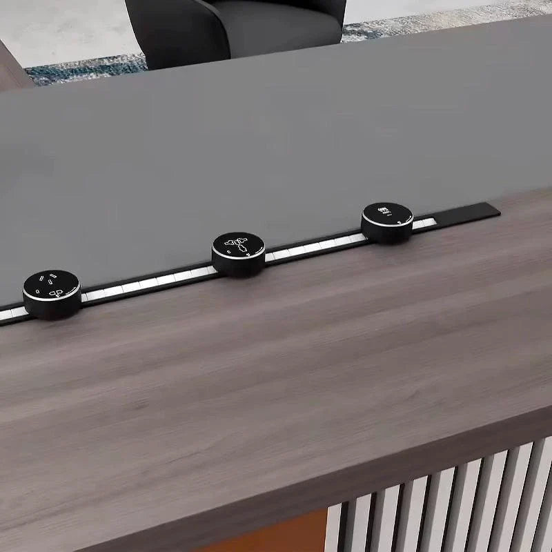 Gidley · Modern L-Shaped Executive Desk