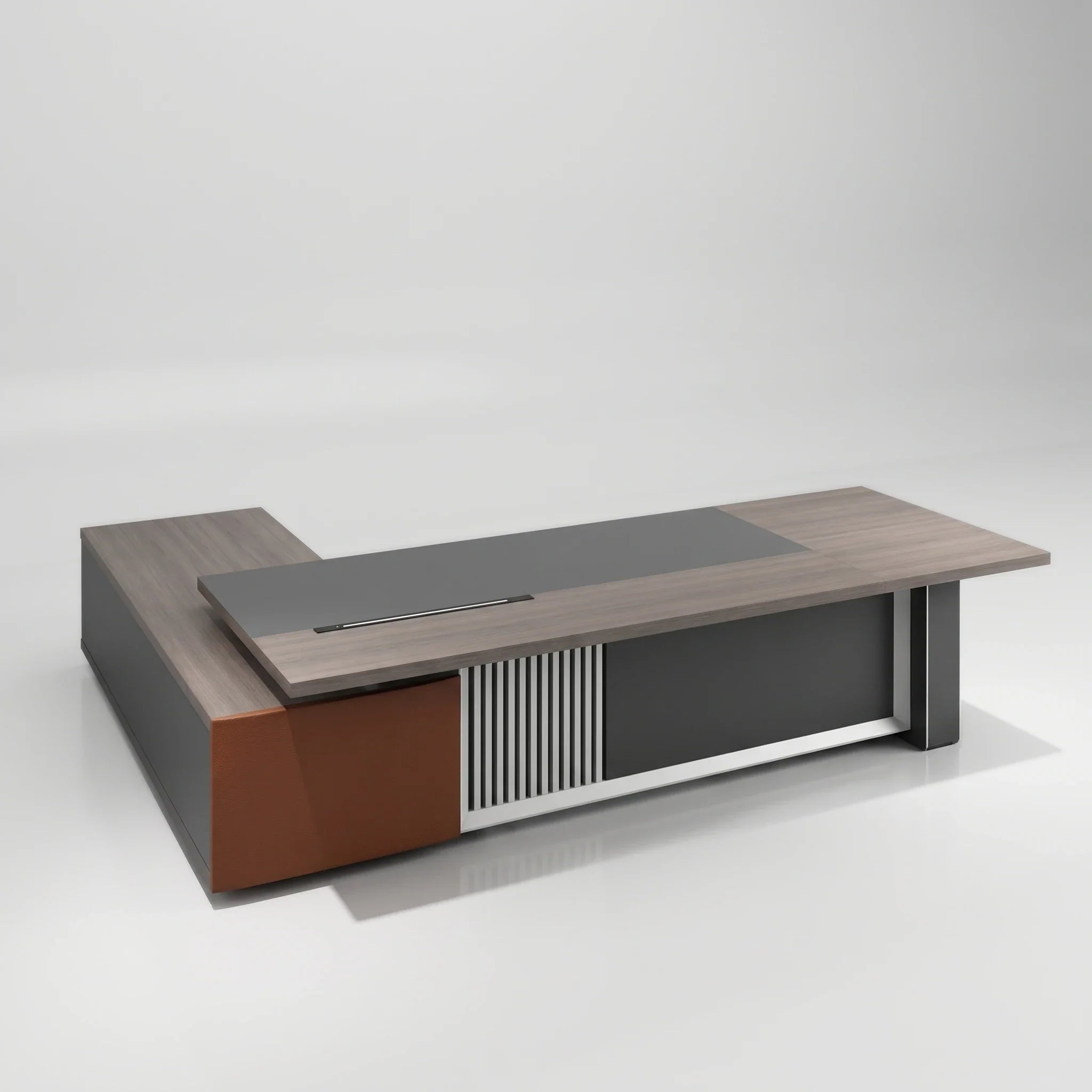 Gidley · Modern L-Shaped Executive Desk