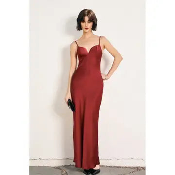 Going Out Maxi Dress with Cup Detail