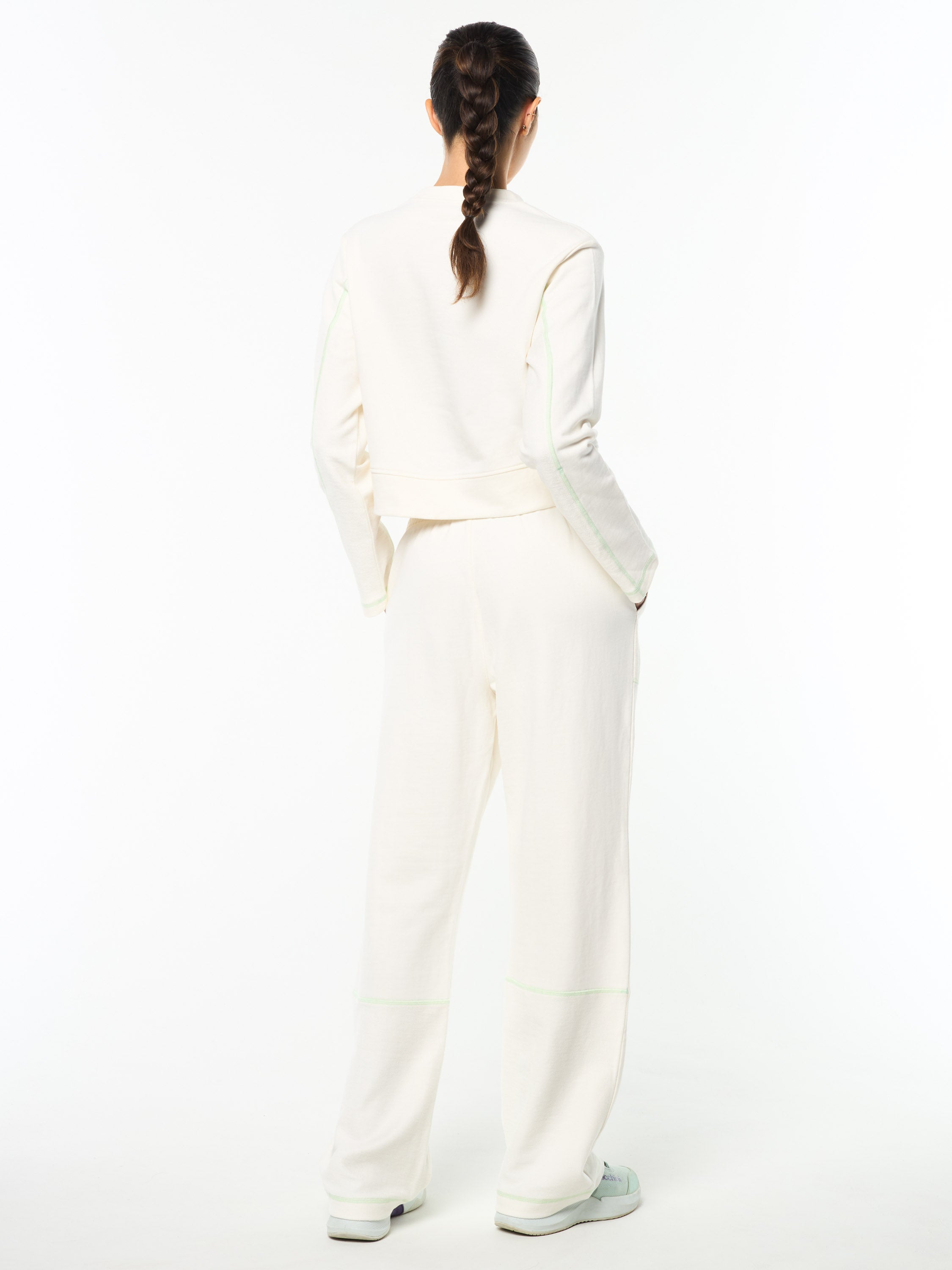 Greta Crewneck- Gardenia