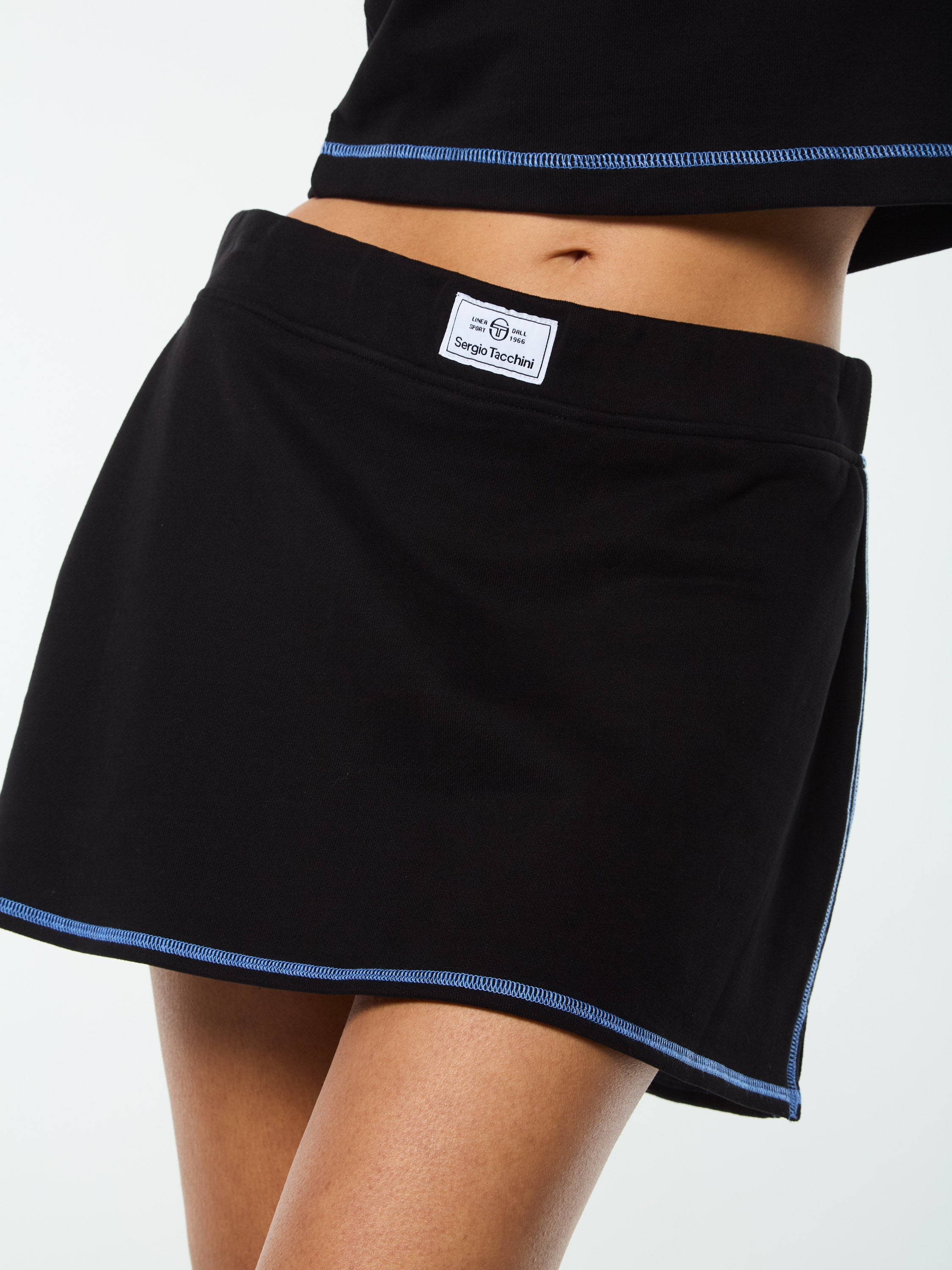 Greta Skort- Black Beauty