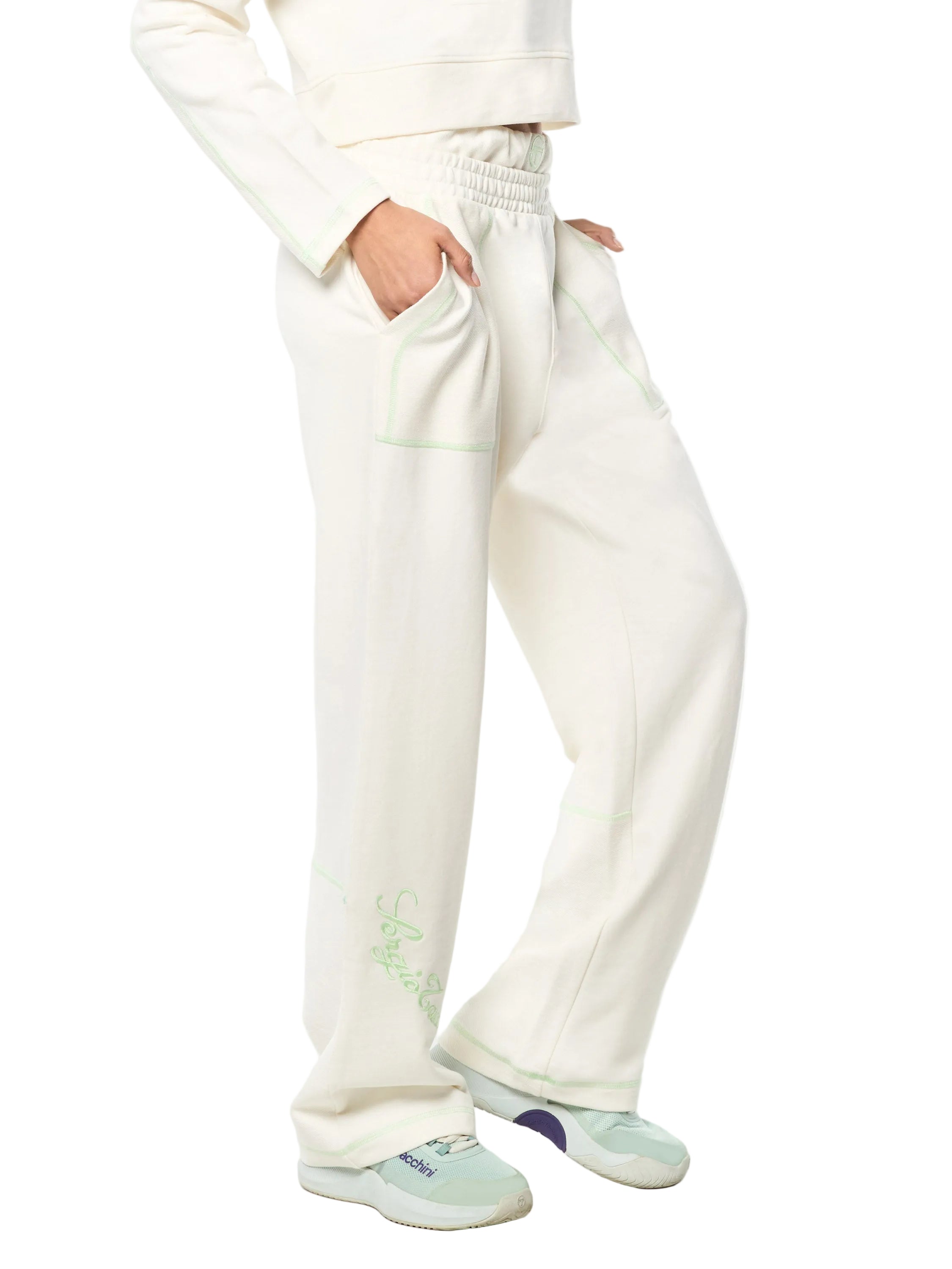 Greta Sweatpant- Gardenia