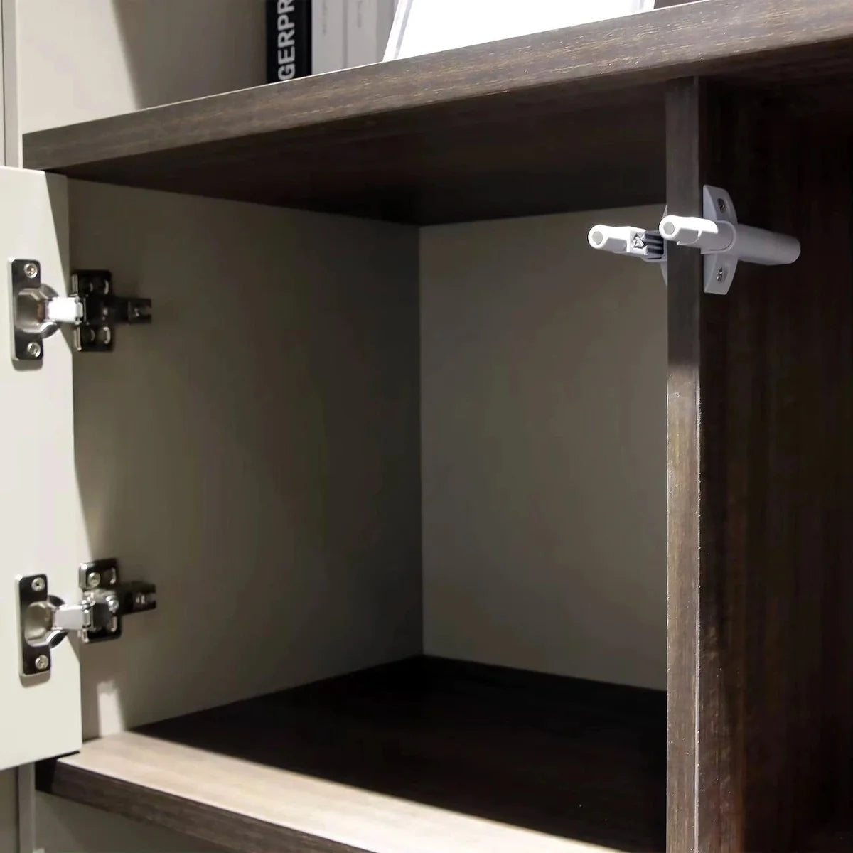 Hadwyn · Office Shelves w/ Lighting & Storage