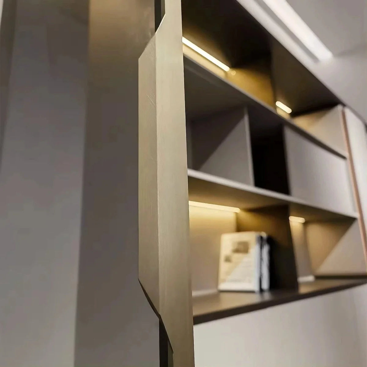 Harbord · Modern Office Shelves w/ Lighting, Storage