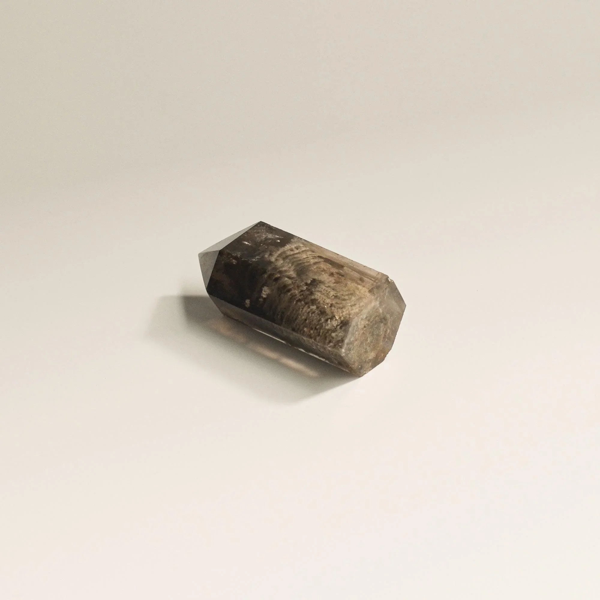 Hematite Phantom Quartz Crystal Tower | Short