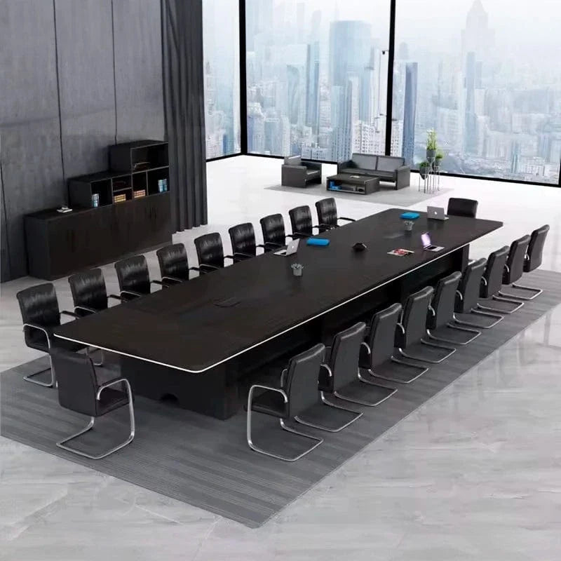 Hendley · Black Conference Room Table