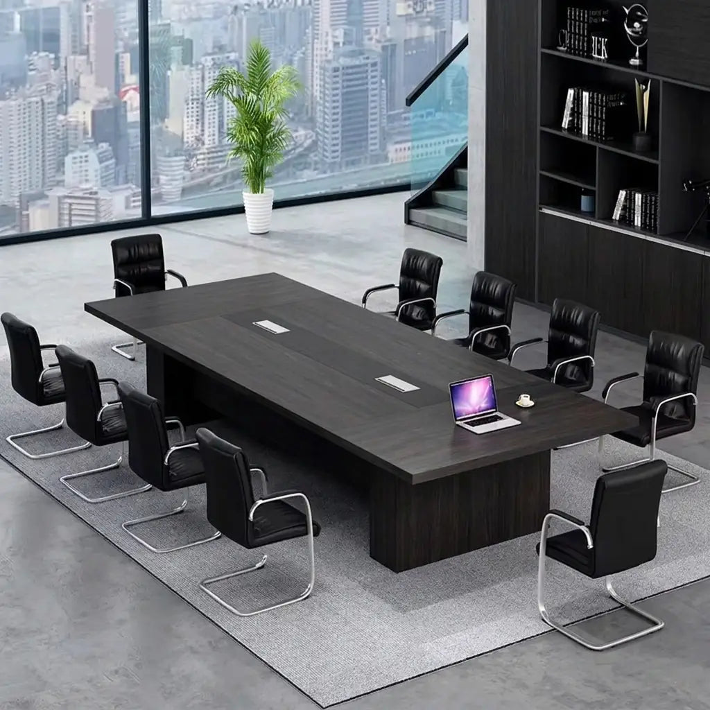 Hendley · Black Conference Room Table