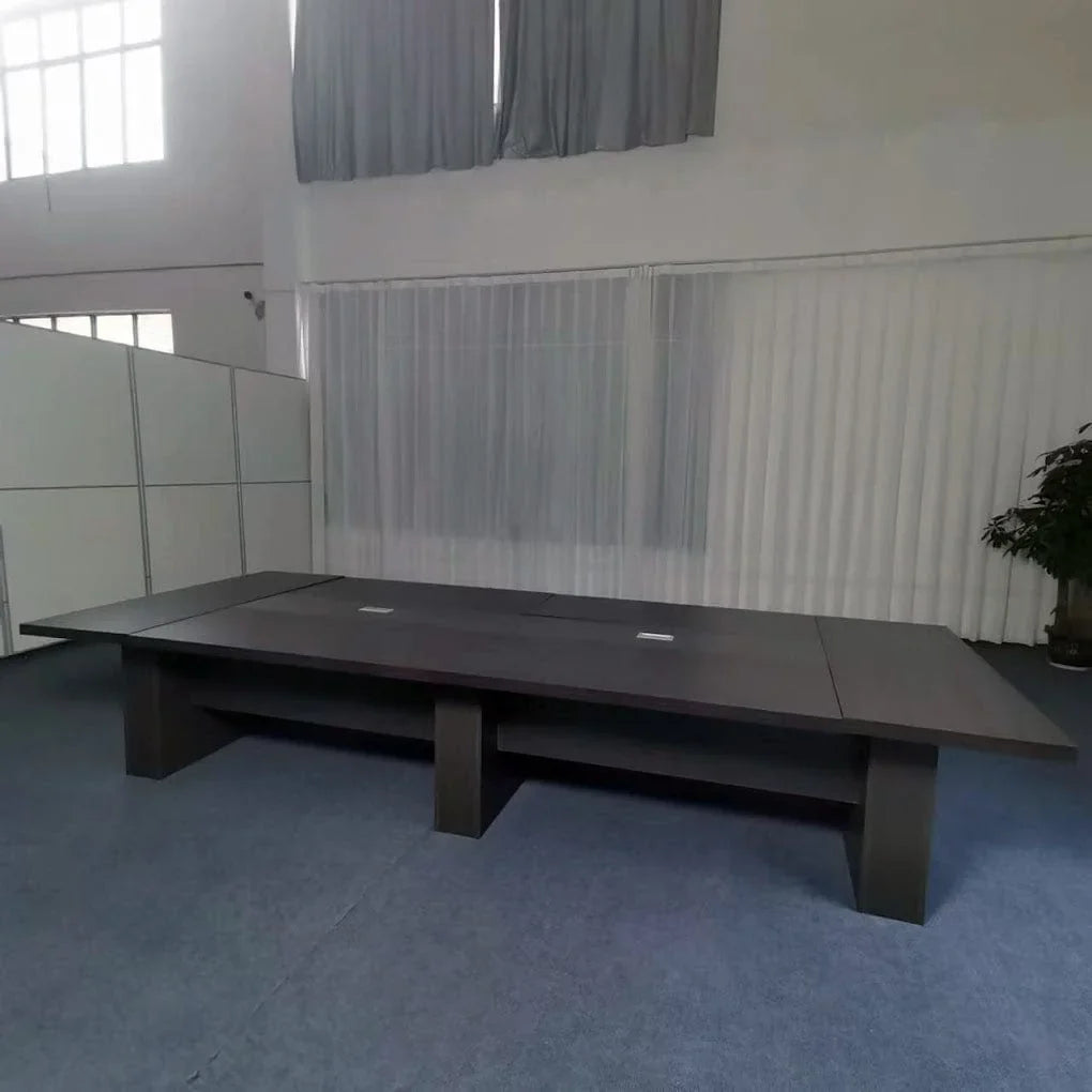 Hendley · Black Conference Room Table