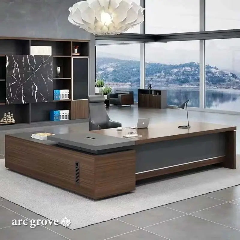 Hershey · Modern L-Shaped Executive Desk