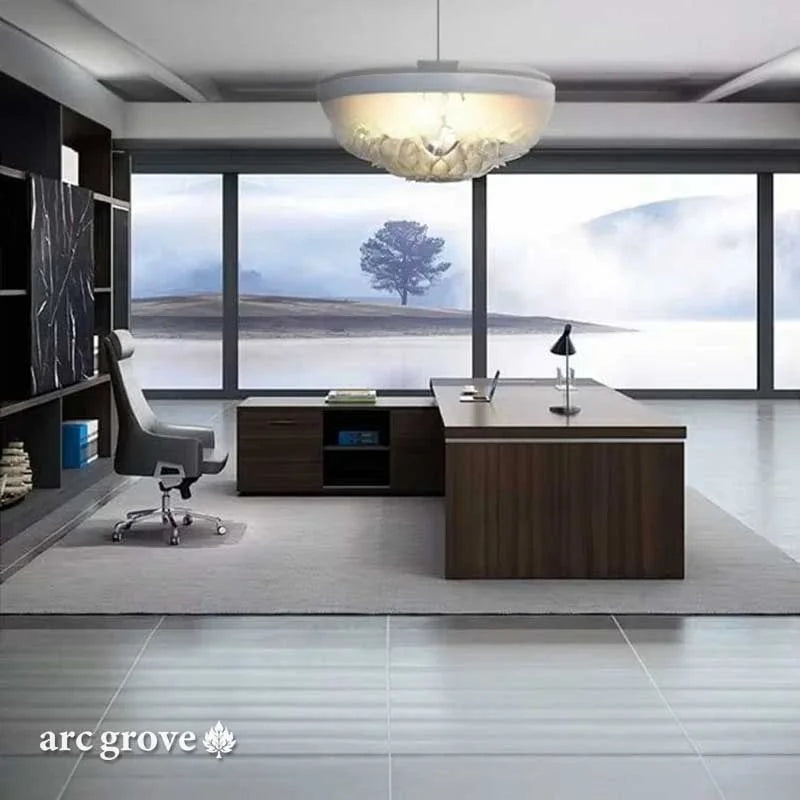 Hershey · Modern L-Shaped Executive Desk