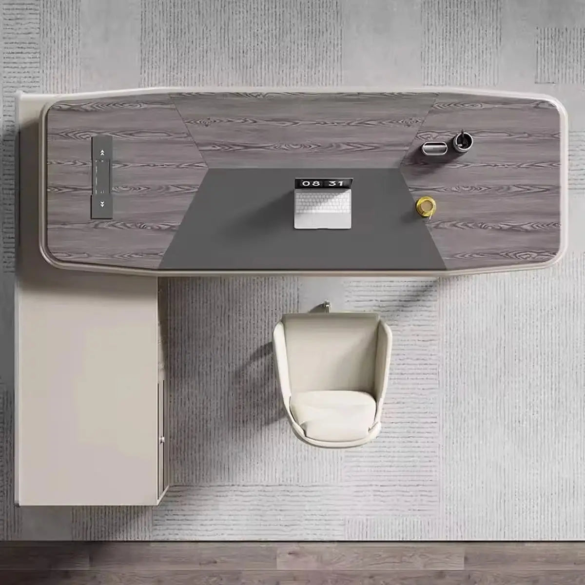 Heyer · Modern L-Shaped Executive Desk