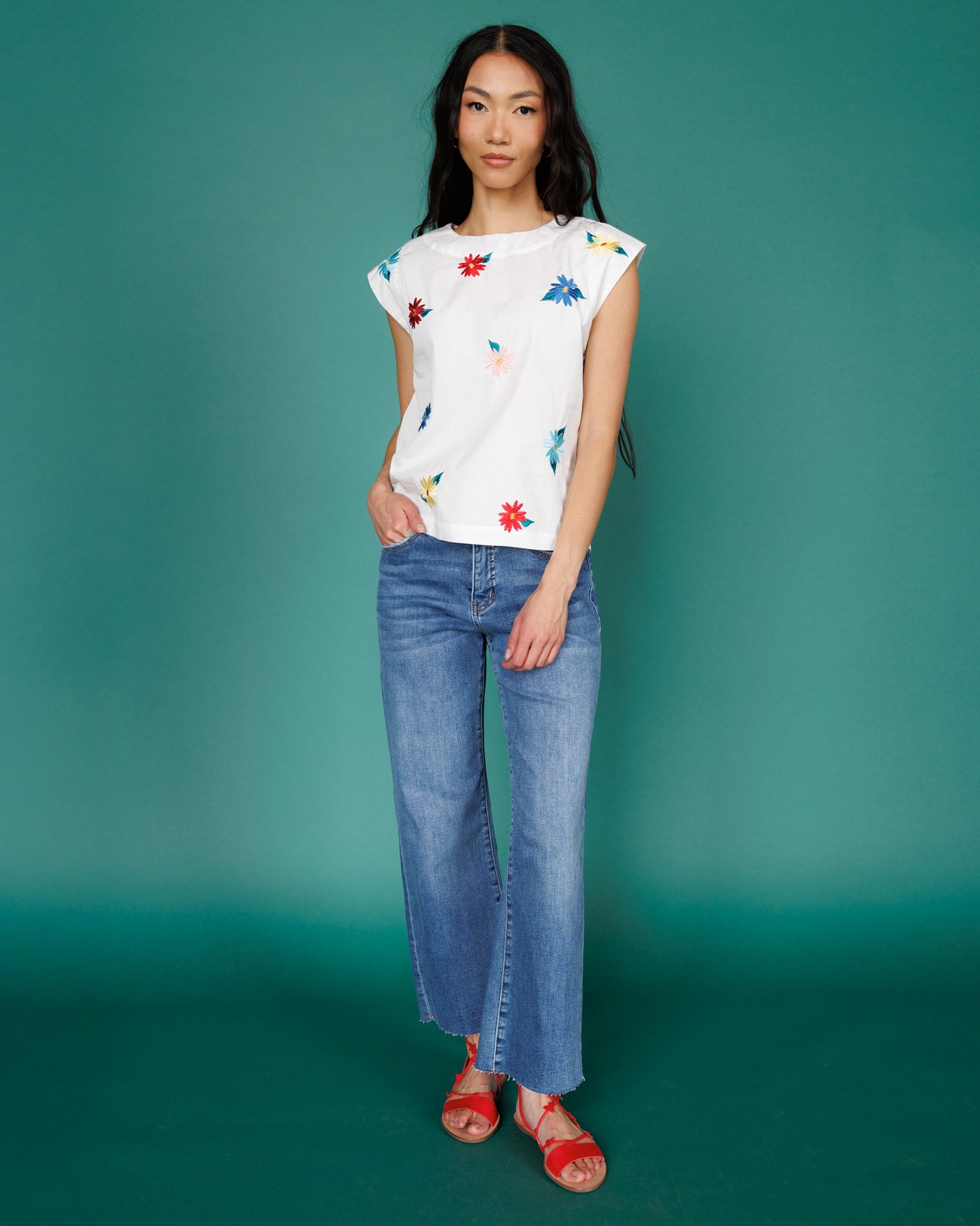 High Rise Wide Leg