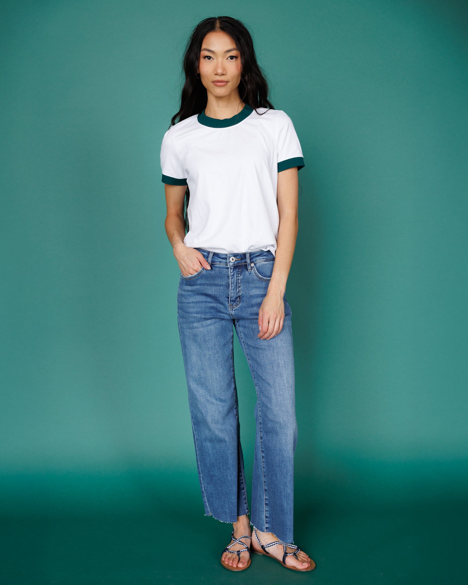 High Rise Wide Leg