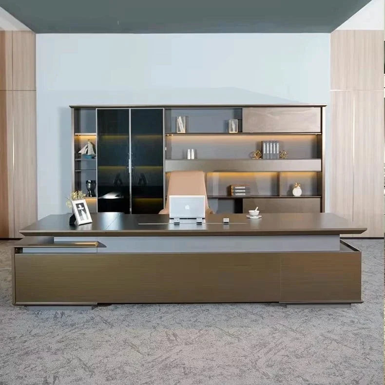 Hiley · Modern L-Shaped Executive Desk