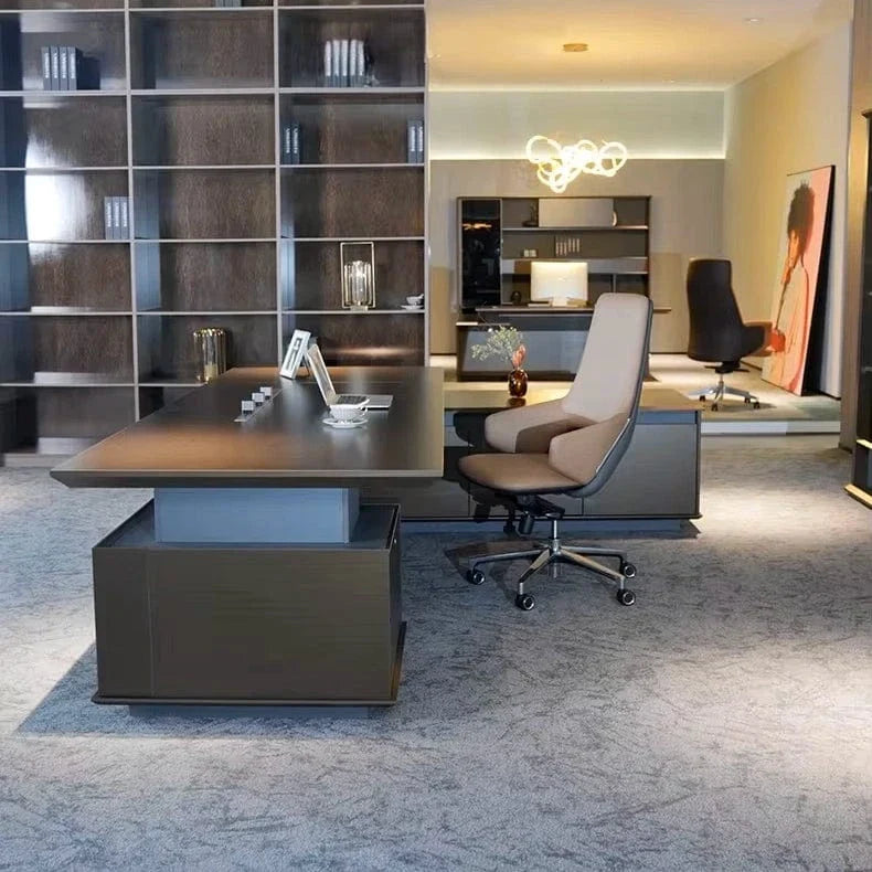 Hiley · Modern L-Shaped Executive Desk