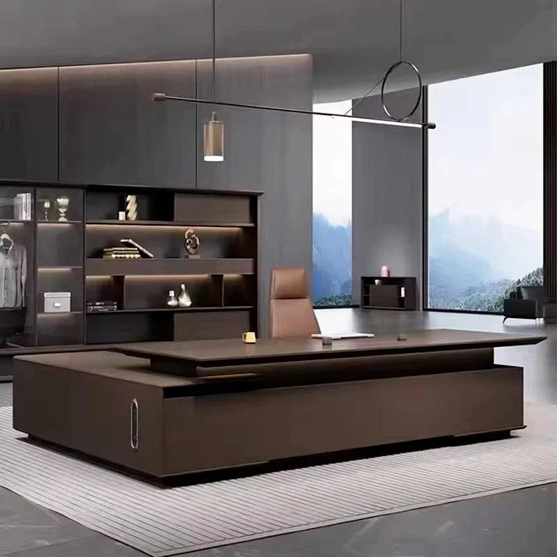 Hiley · Modern L-Shaped Executive Desk