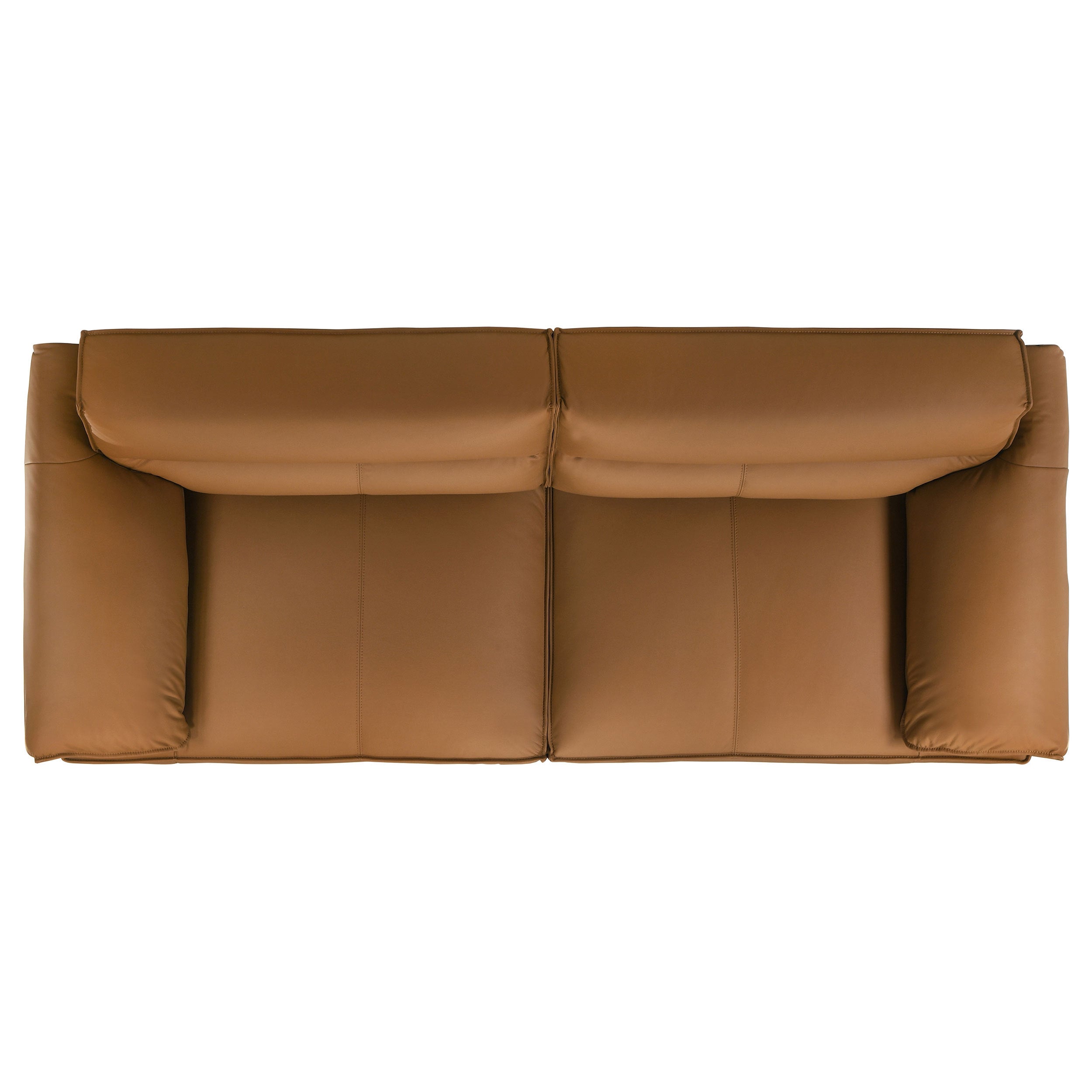Hudson Orange Upholstered Sofa