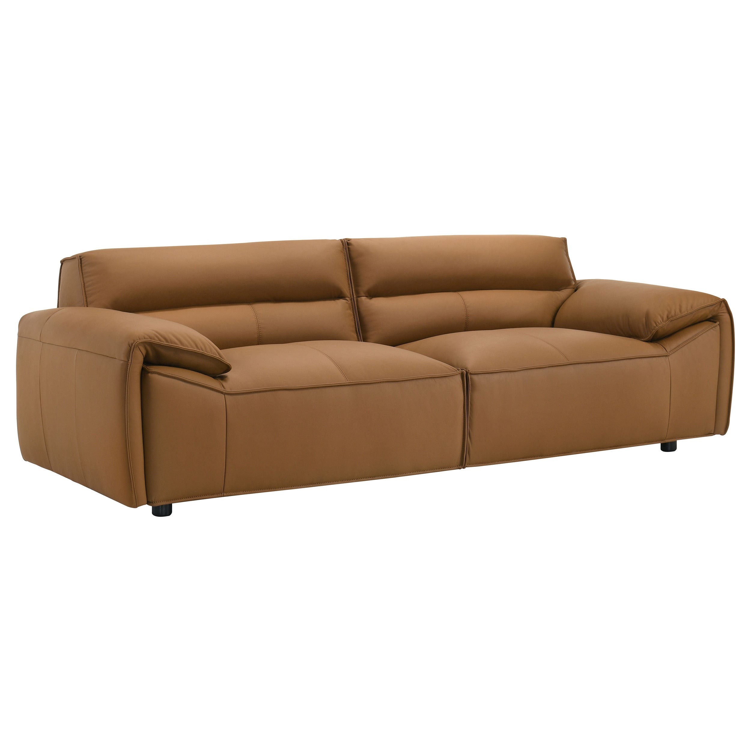 Hudson Orange Upholstered Sofa