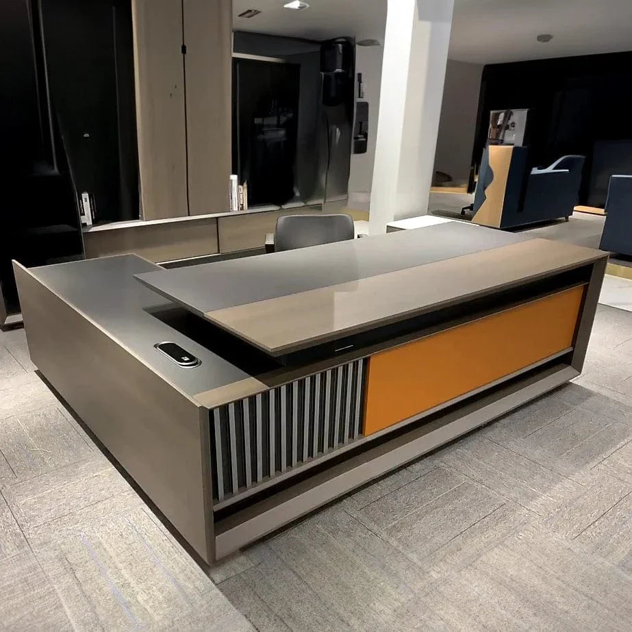 Hurst · Modern L-Shaped Executive Desk