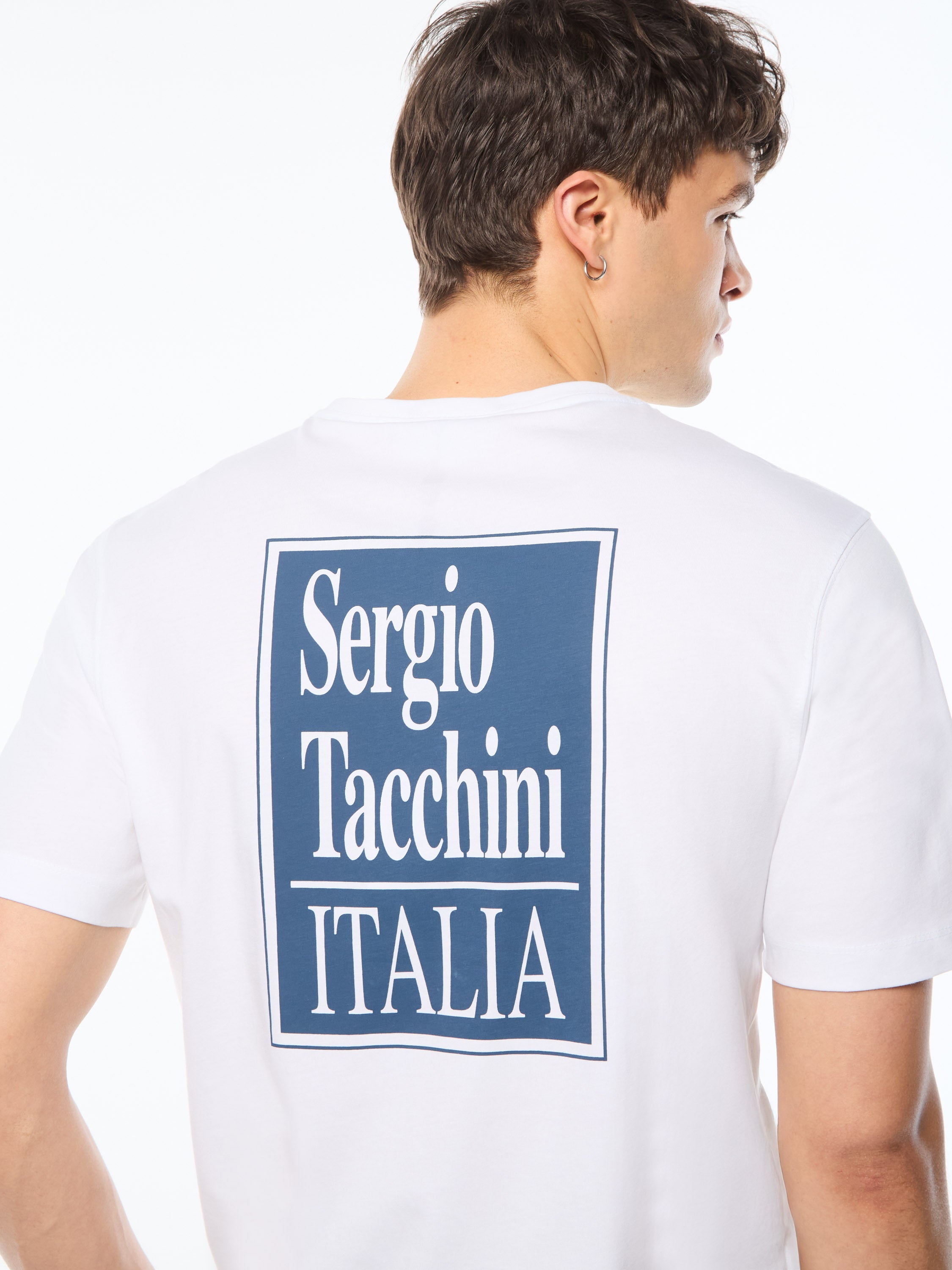 Italia T-Shirt-Brilliant White