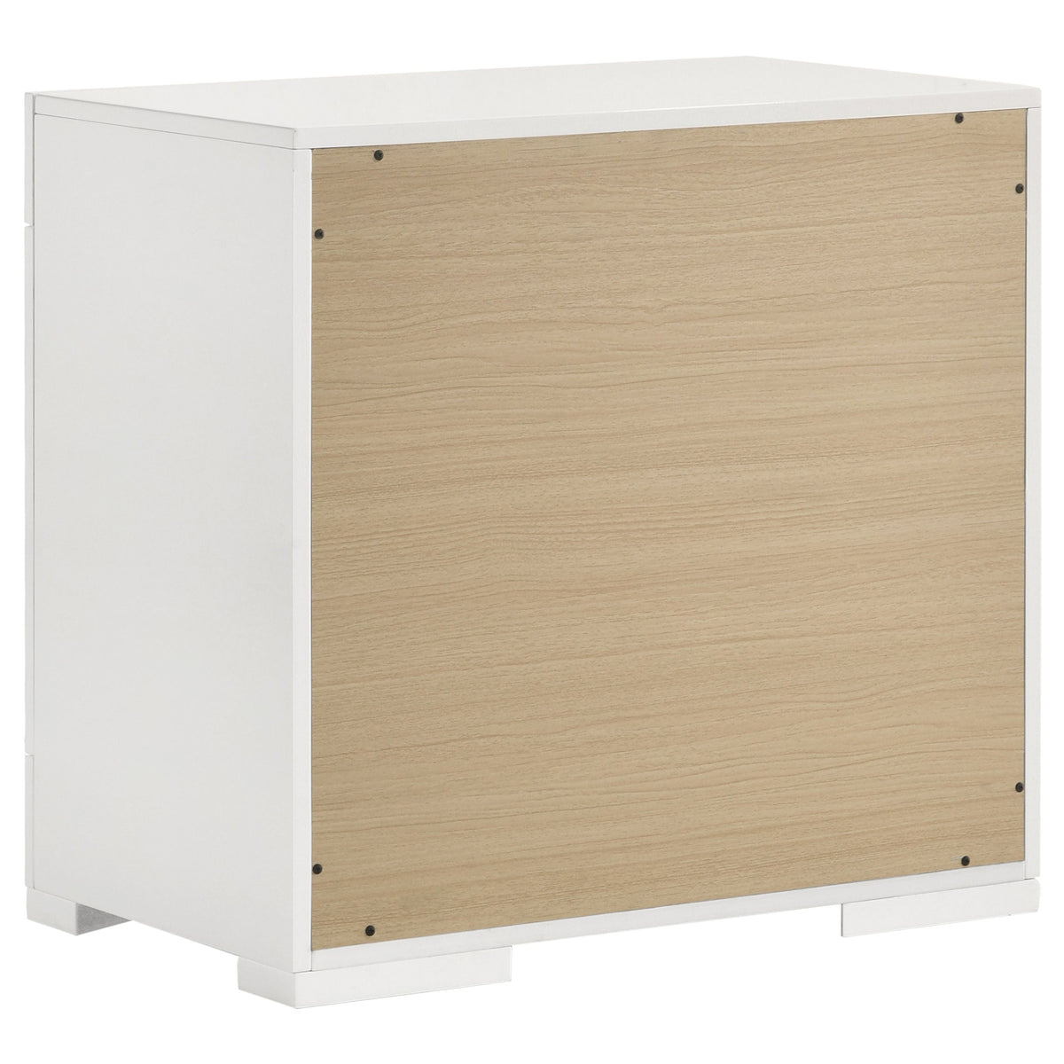 Ives 5-piece Queen Bedroom Set White High Gloss