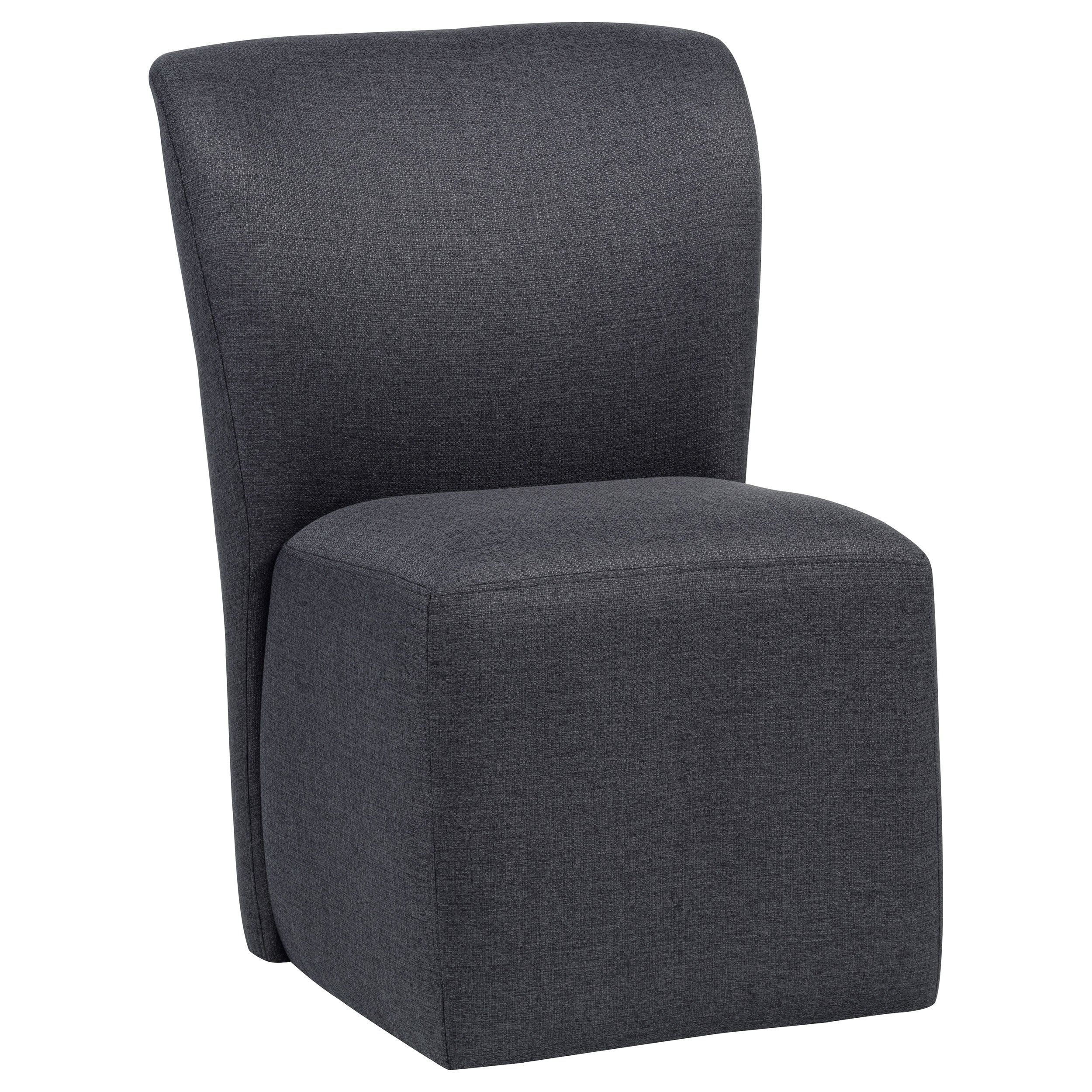 Jaelynn Upholstered Parsons Dining Side Chair Charcoal (Set of 2)