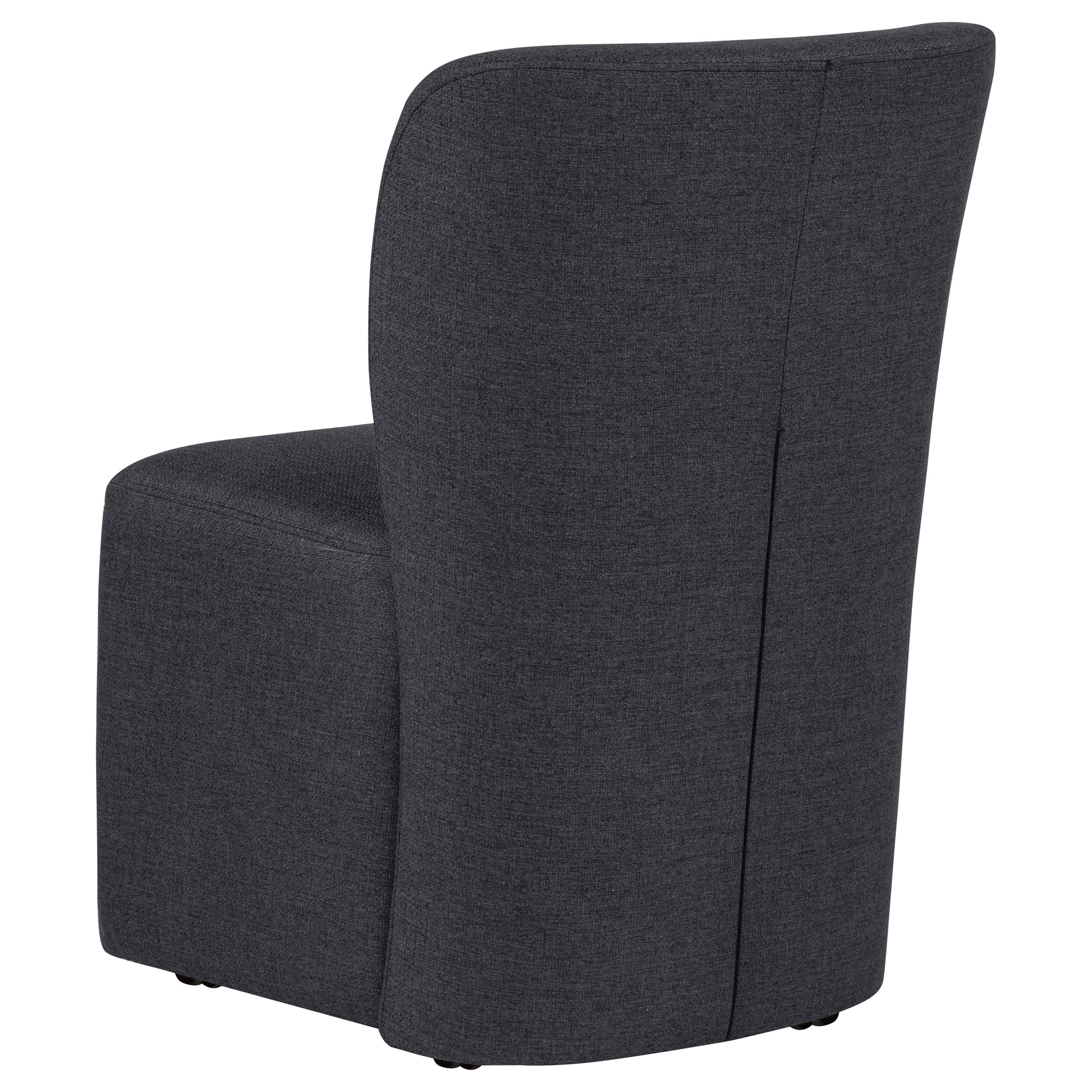 Jaelynn Upholstered Parsons Dining Side Chair Charcoal (Set of 2)