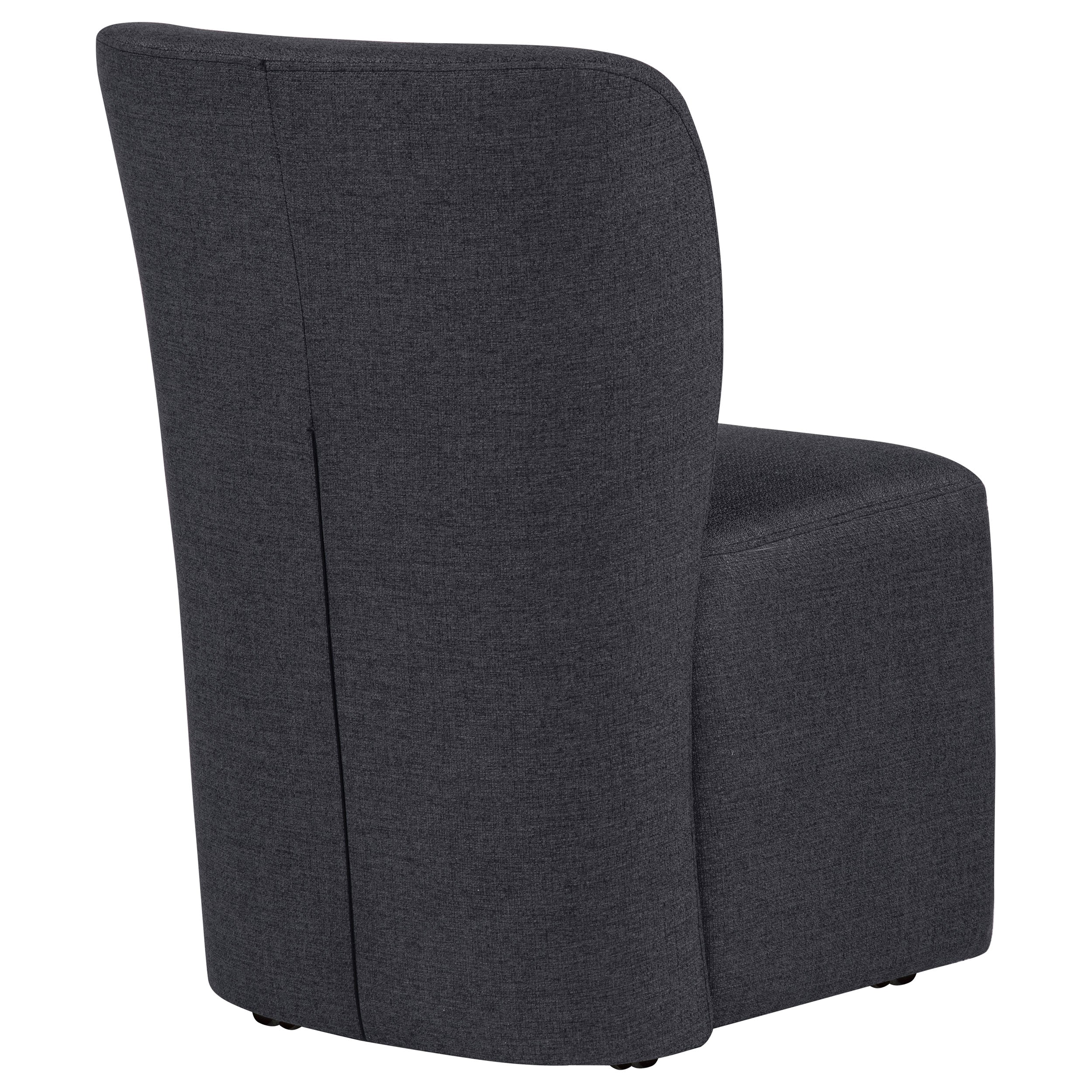 Jaelynn Upholstered Parsons Dining Side Chair Charcoal (Set of 2)