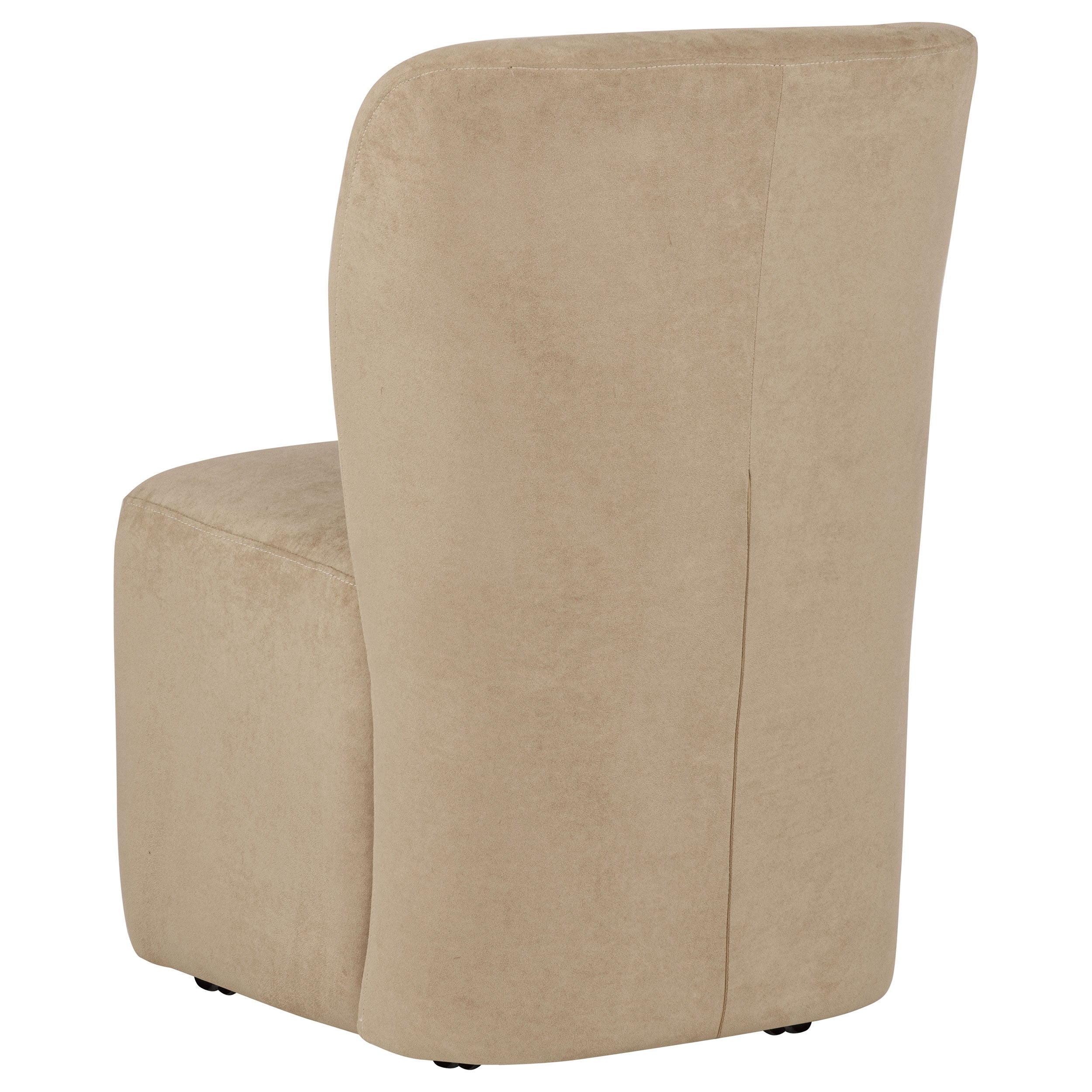 Jaelynn Upholstered Parsons Dining Side Chair Tan (Set of 2)
