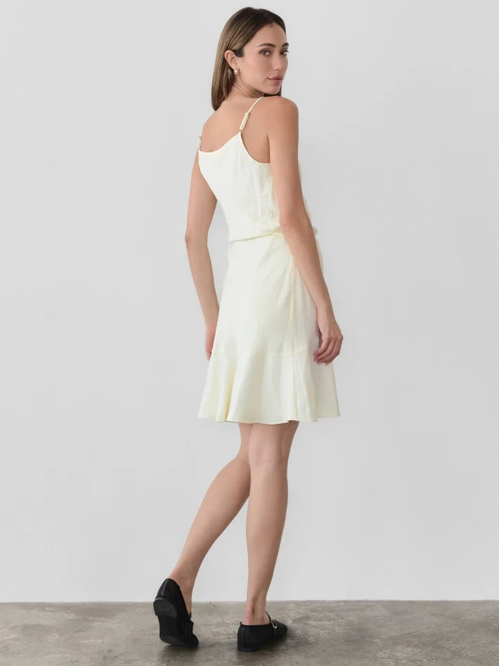 Jolie Faux Wrap Mini Dress Butter